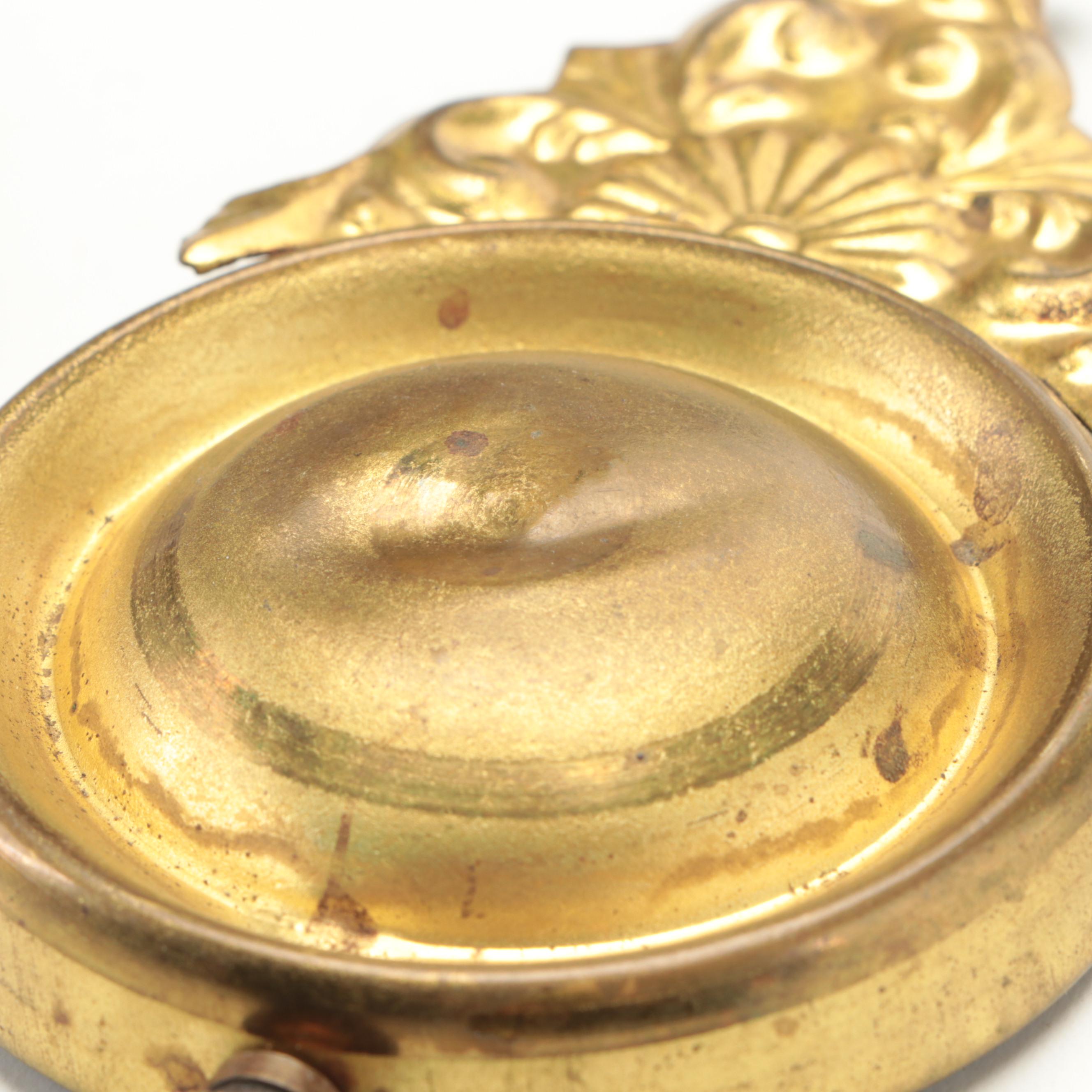 New Haven Clock Co. Pressed Oak Gingerbread Mantel Clock, Late 19th/ Early 20th