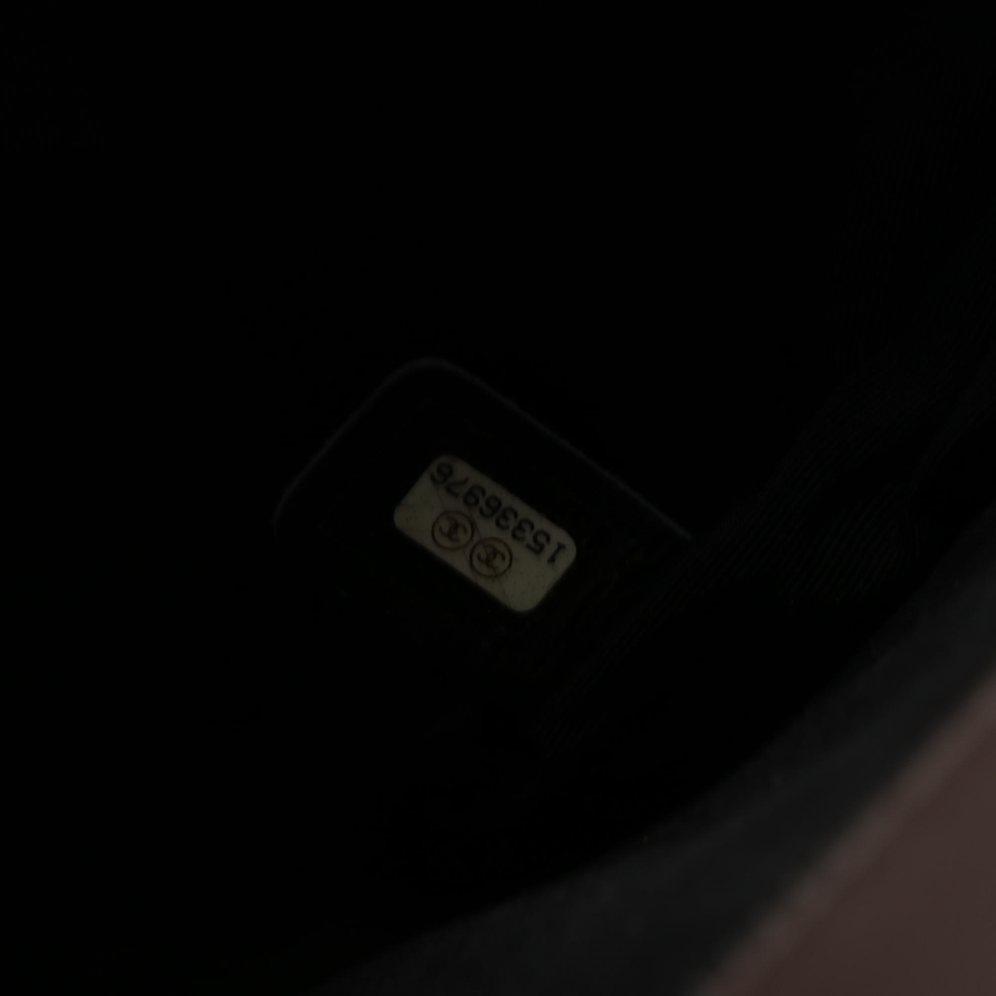 Chanel Large Reverso Boy Bag in Bicolor Leather with Chain Link/Leather Strap