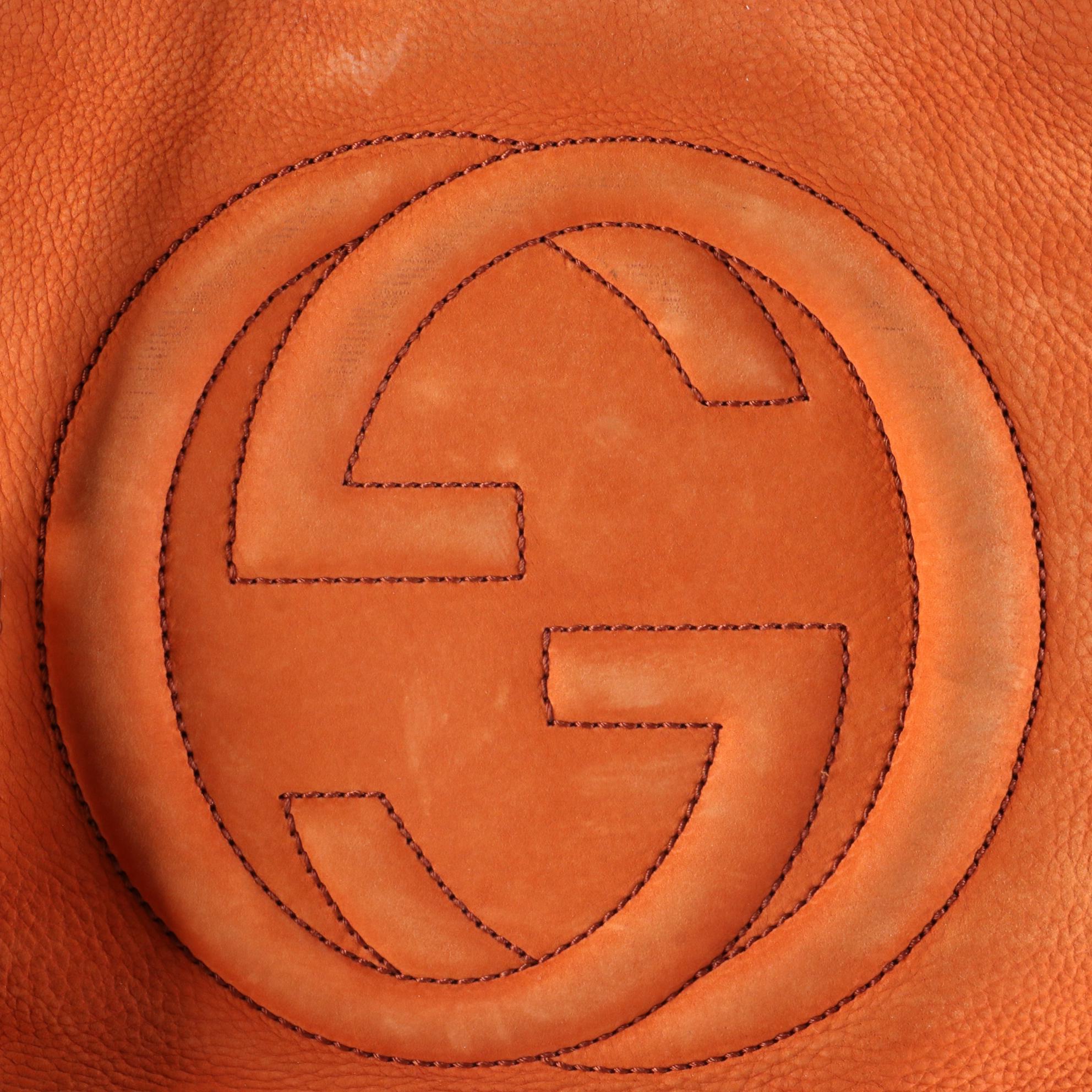 Gucci Soho Chain Strap Shoulder Bag in Nubuck Suede with Tassel