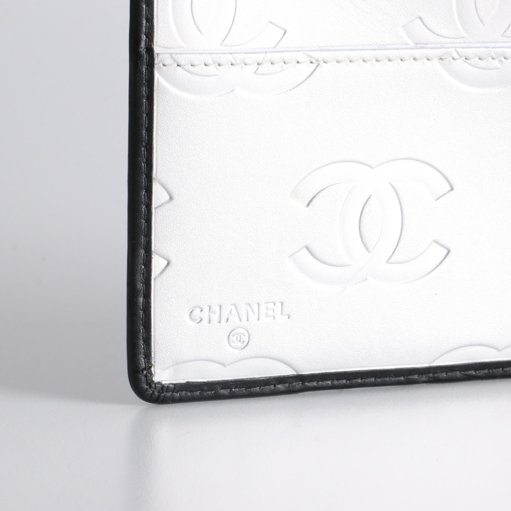 Chanel CC Agenda Cover in Quilted Leather
