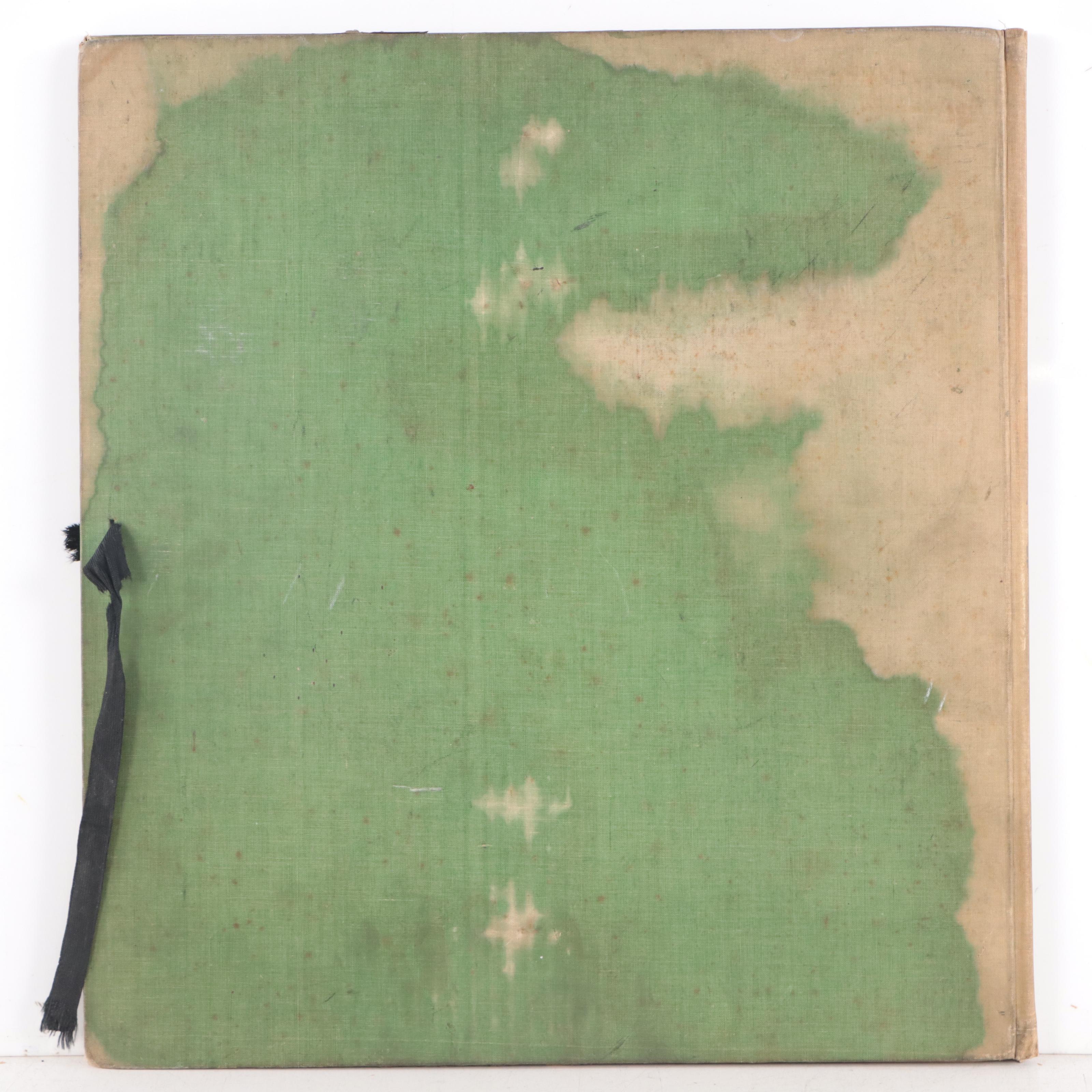 Lithographic Folio After William Nicholson Woodcuts "Twelve Portraits"