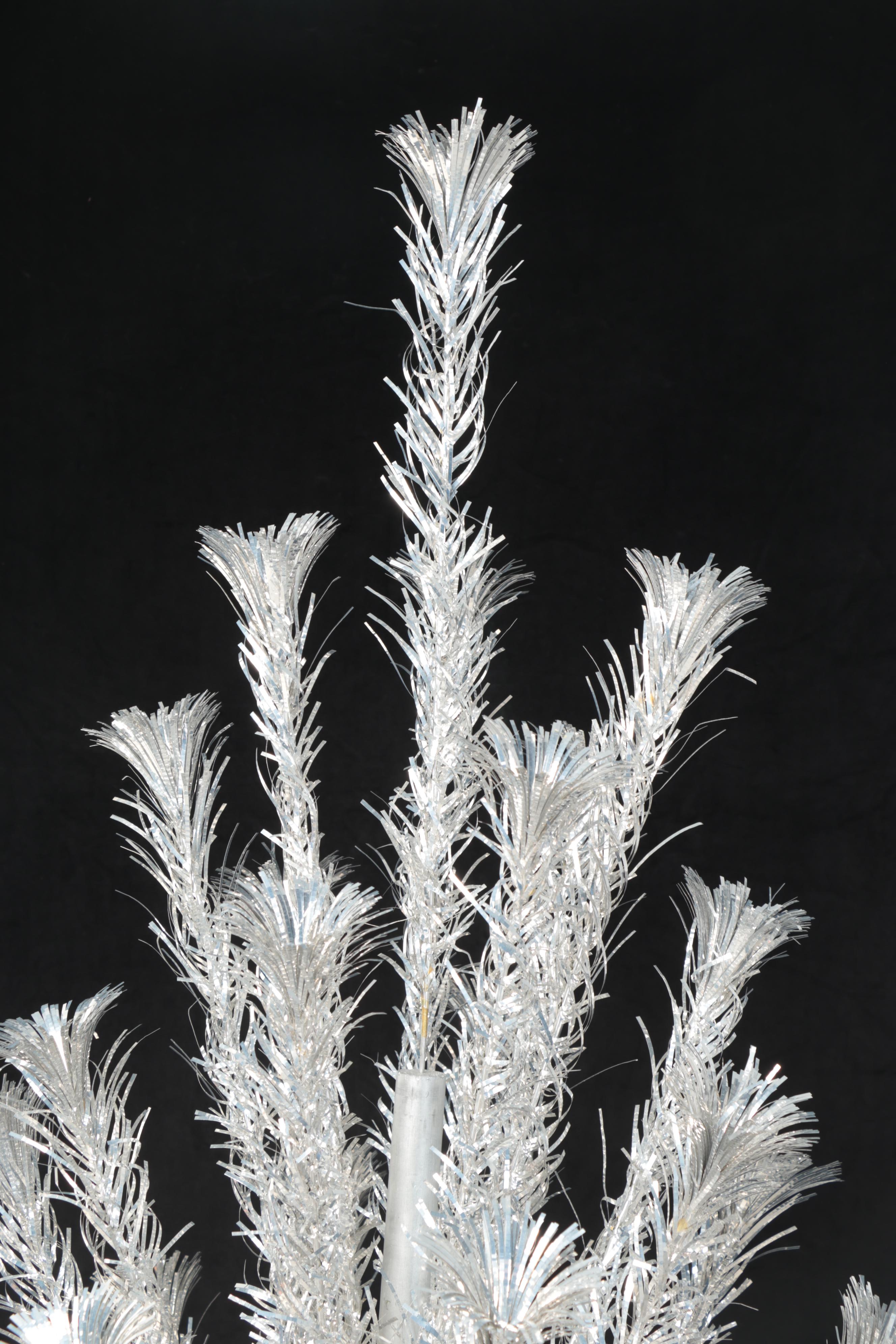 The Sparkler Pom Pom Aluminum Christmas Tree, 1960s
