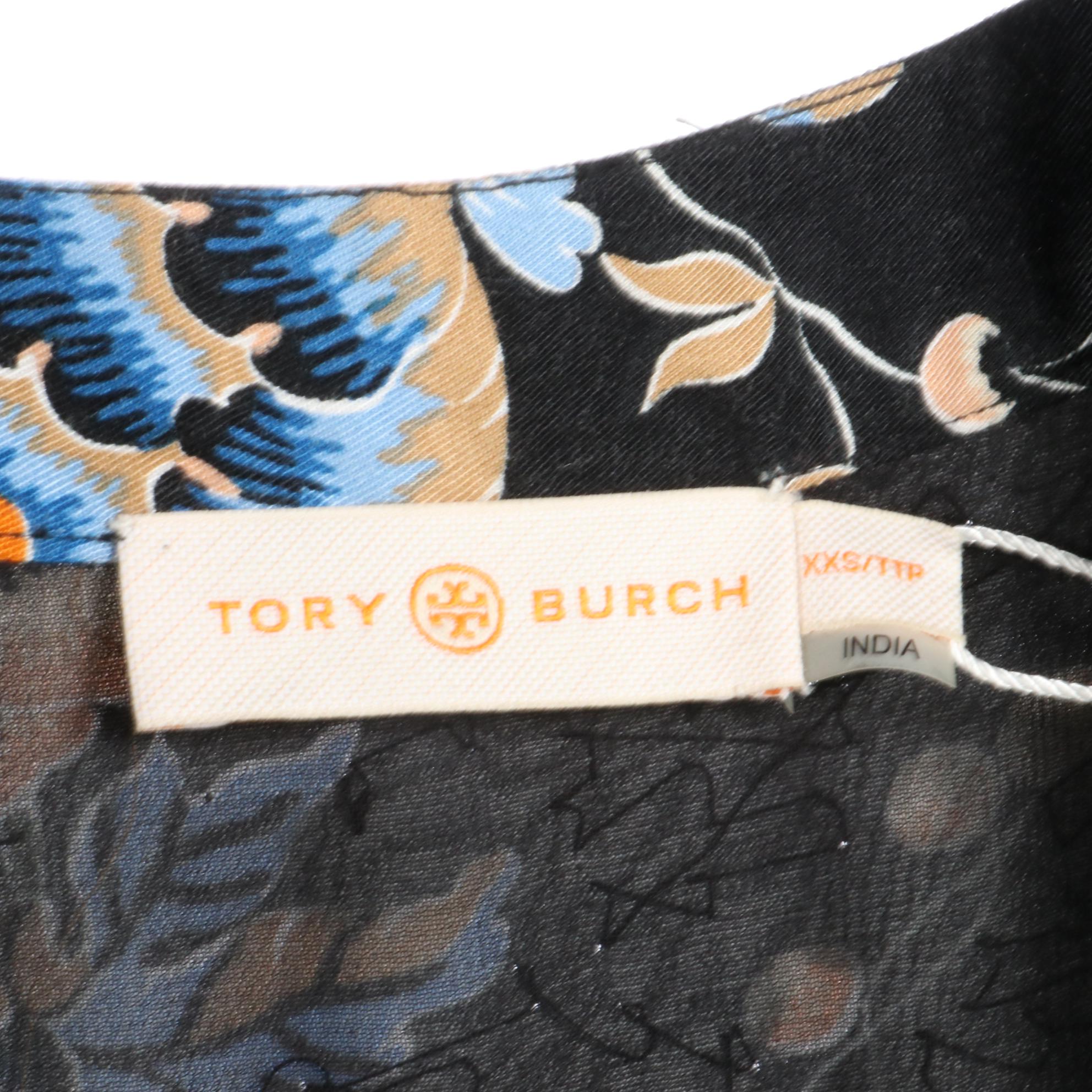 Tory Burch Agnes Sequin Paillettes Floral Print Maxi Dress, New with Tag