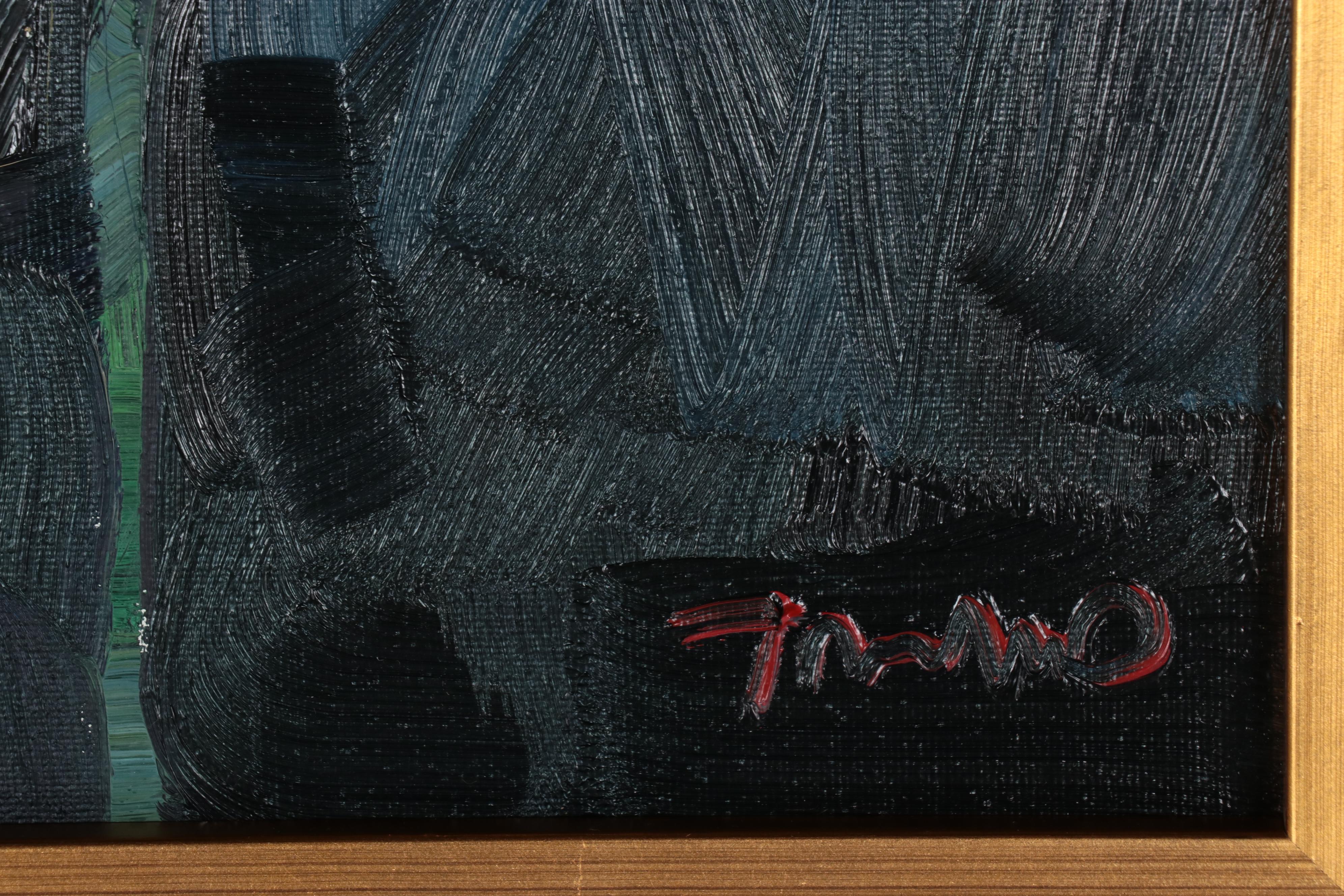 Jose Trujillo Oil Painting "Yellow Flowers," 2022