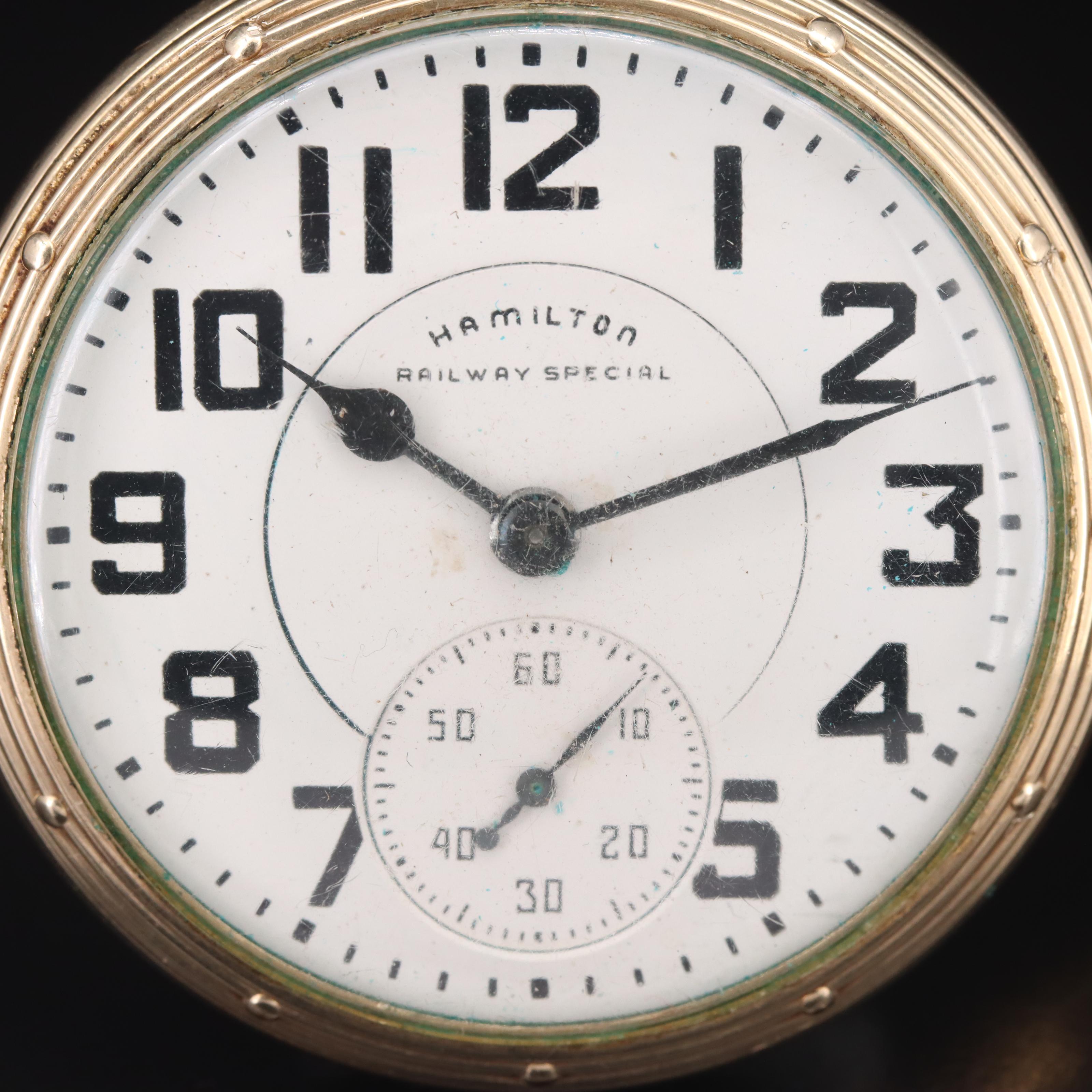 1953 Hamilton Railway Special Pocket Watch