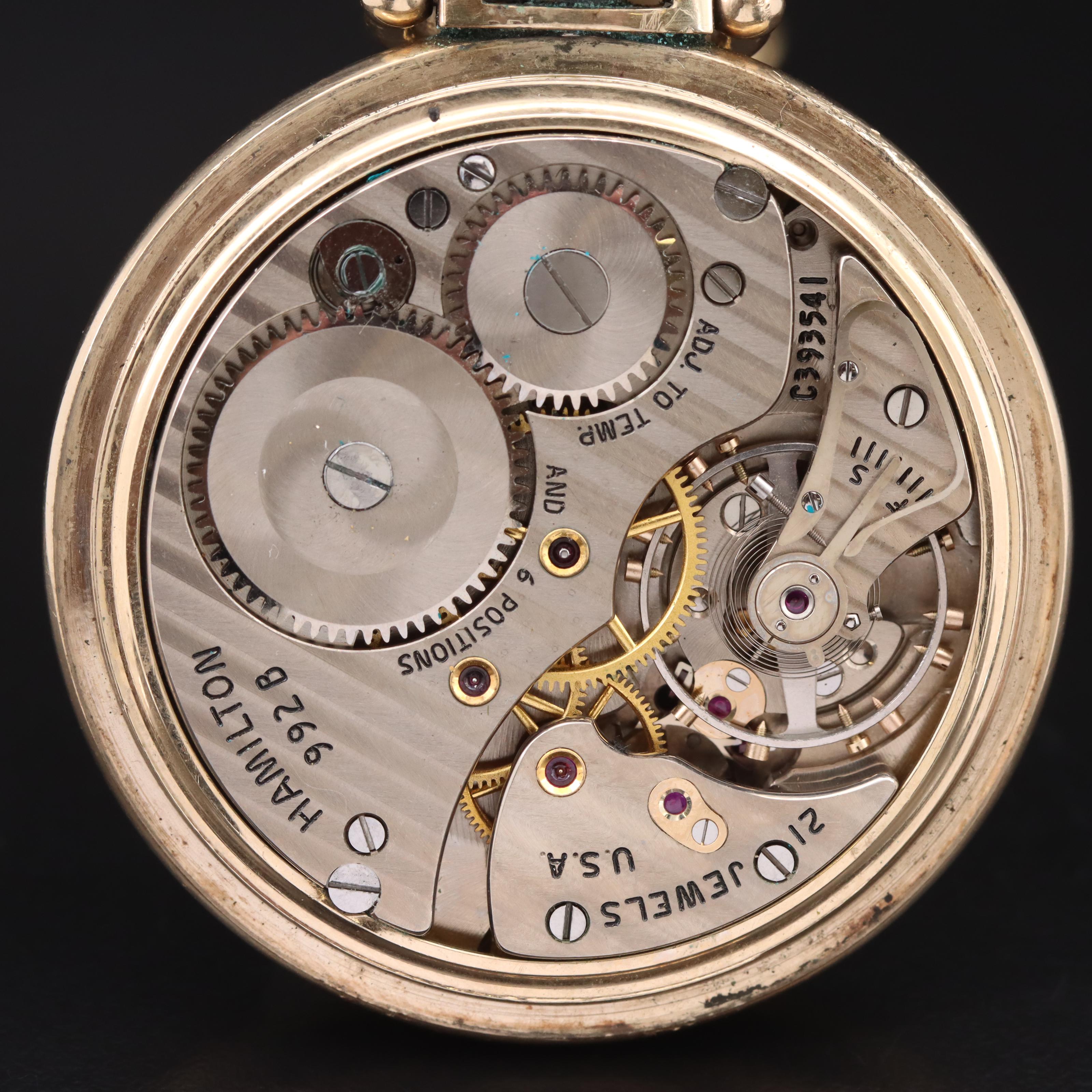 1953 Hamilton Railway Special Pocket Watch