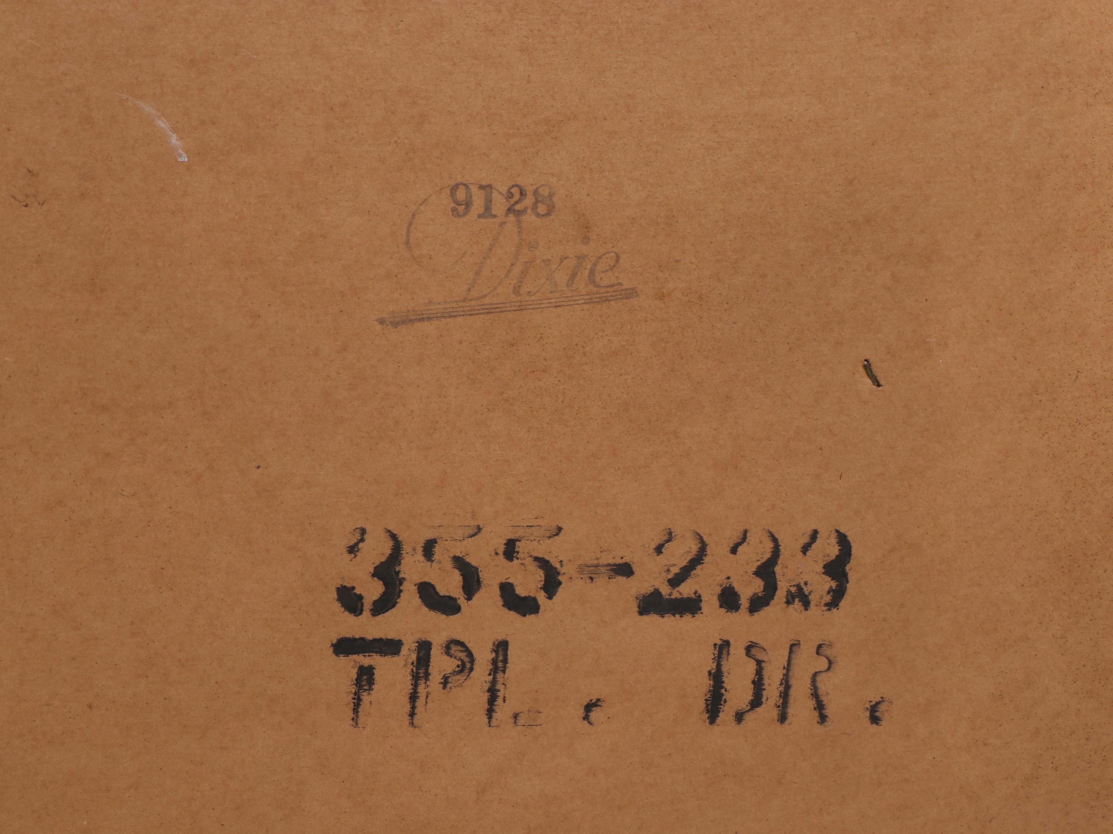 Dixie French Provincial Style Fruitwood-Stained Nine-Drawer Dresser