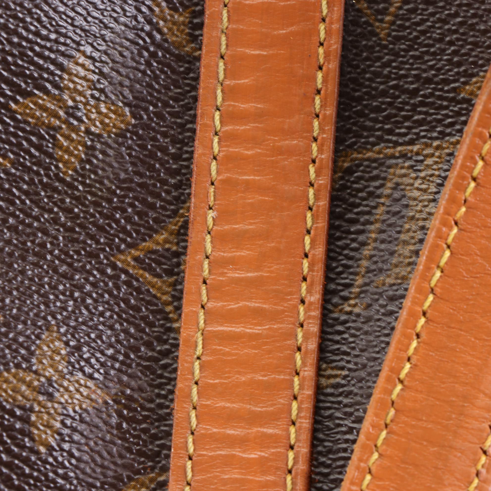 Louis Vuitton Sac Shopping Tote in Monogram Canvas and Vachetta Leather