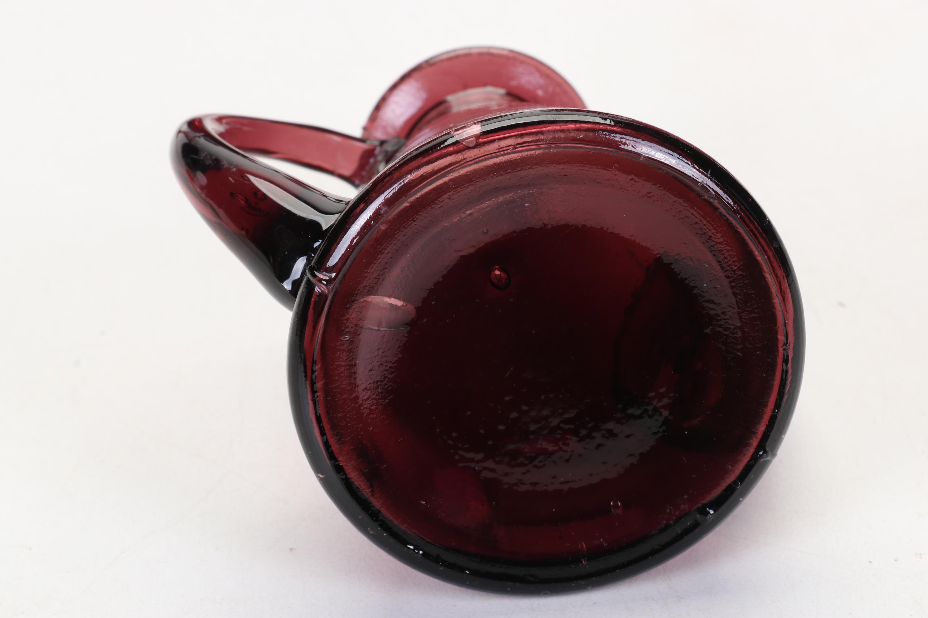 Ruby Red & Cranberry Glass Featuring Fenton, Anchor Hocking, & More Dinnerware