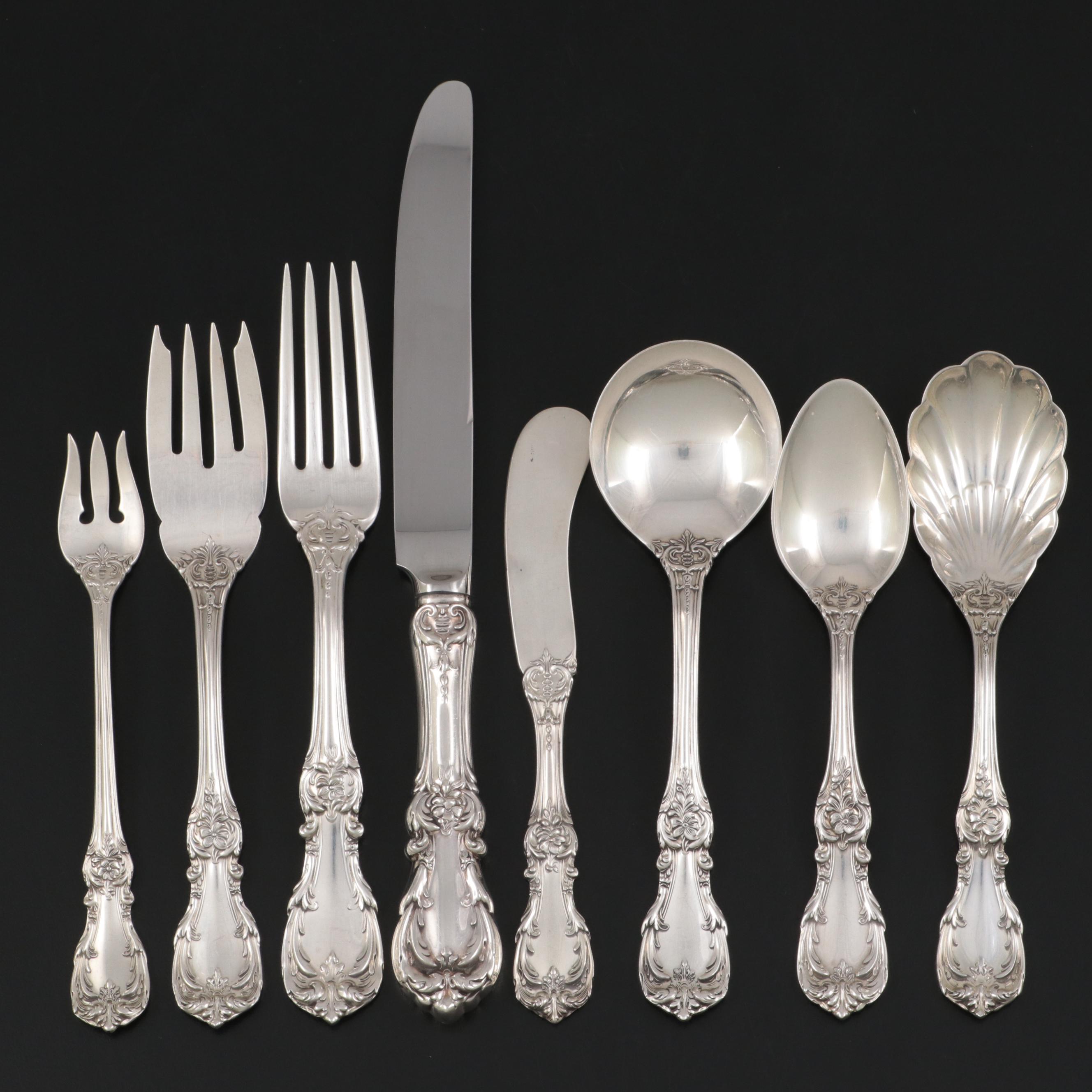 Reed & Barton "Burgundy" Sterling Silver Flatware