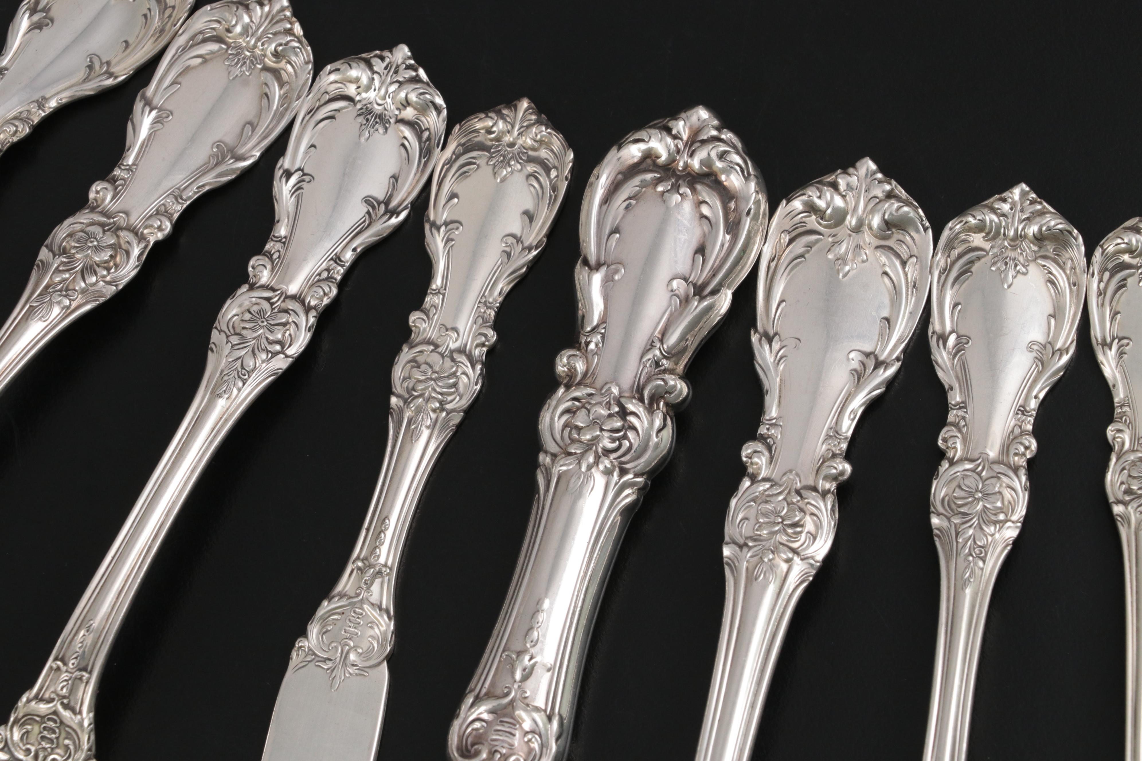 Reed & Barton "Burgundy" Sterling Silver Flatware