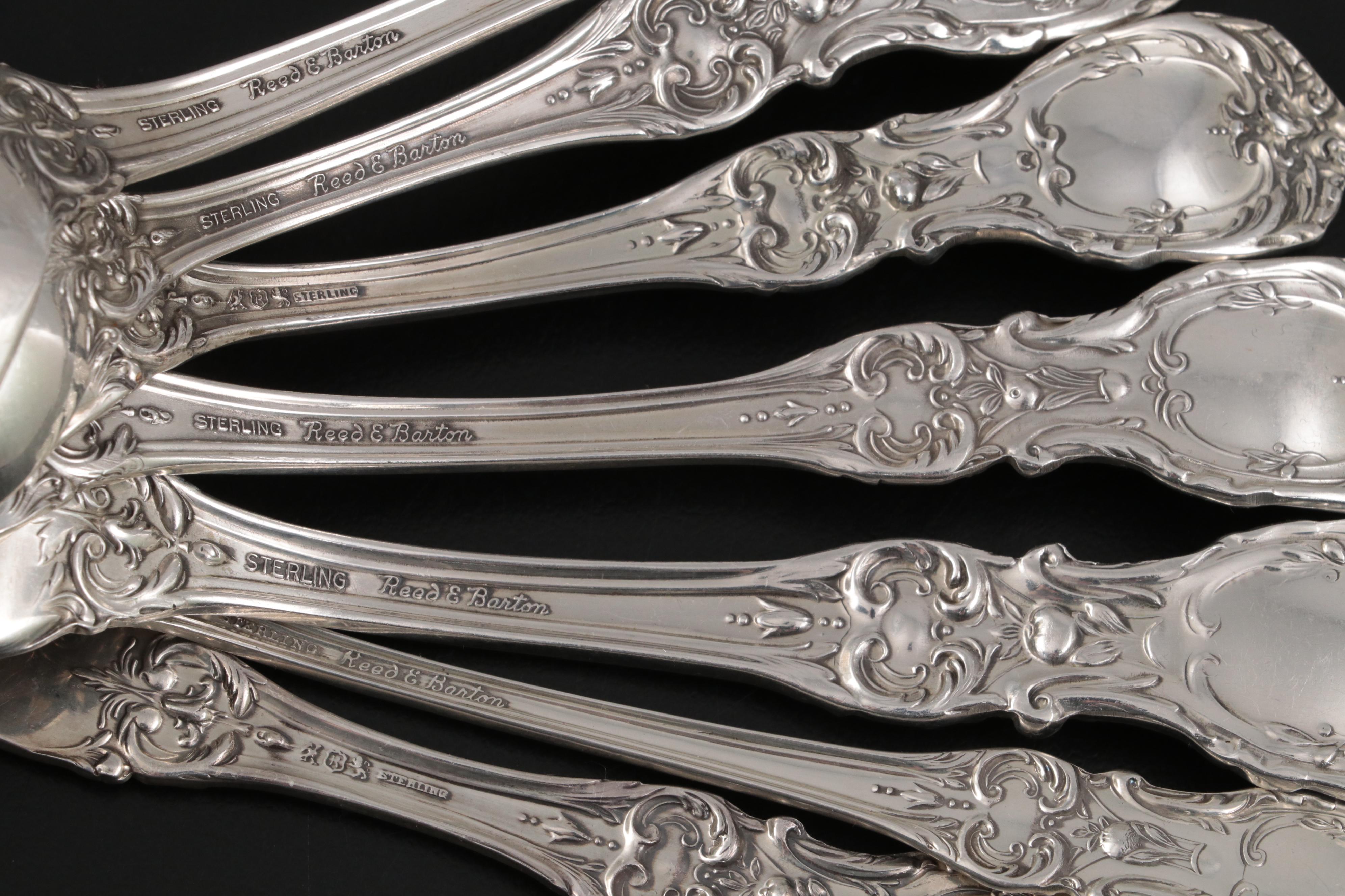 Reed & Barton "Burgundy" Sterling Silver Flatware