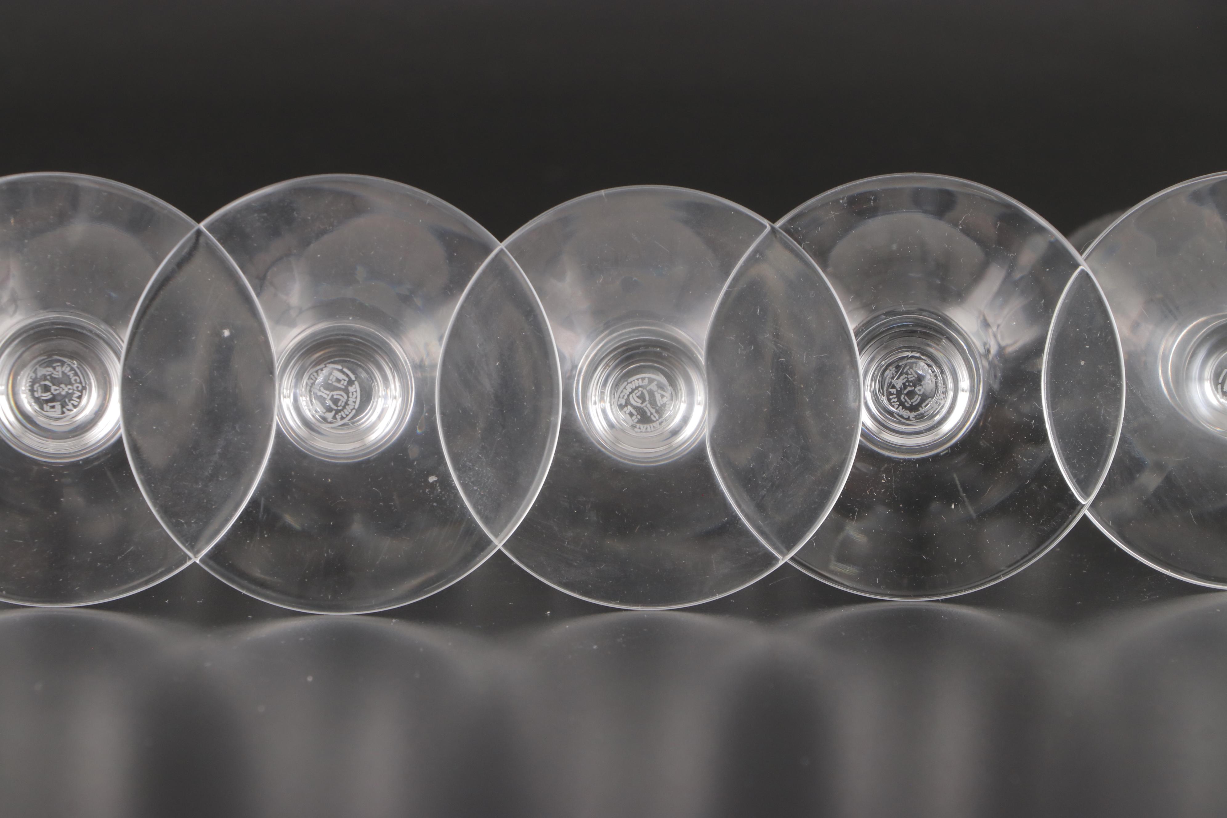 Baccarat Crystal Champagne Flutes,