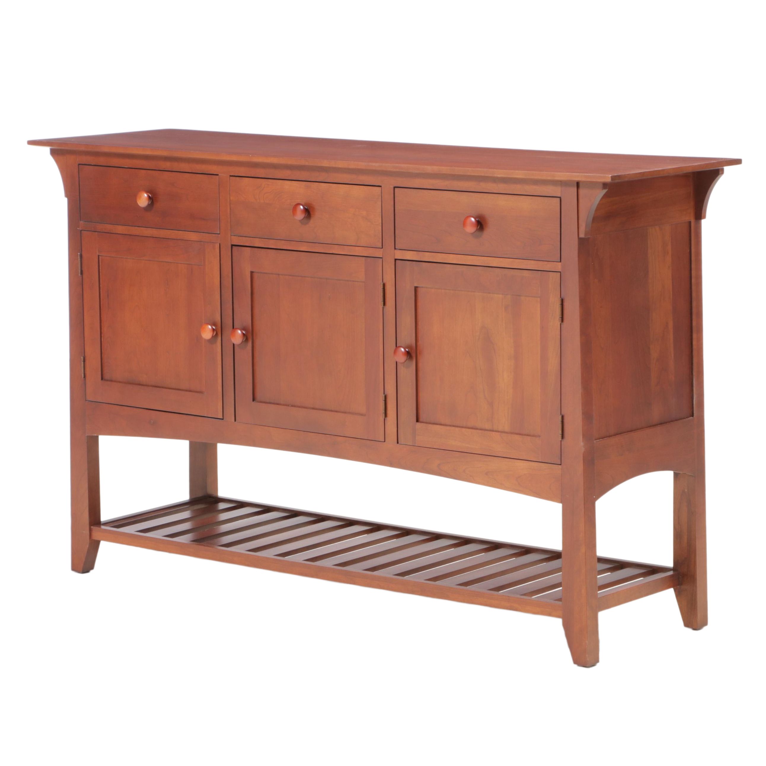 Ethan Allen "American Impressions" Arts and Crafts Style Cherrywood Sideboard