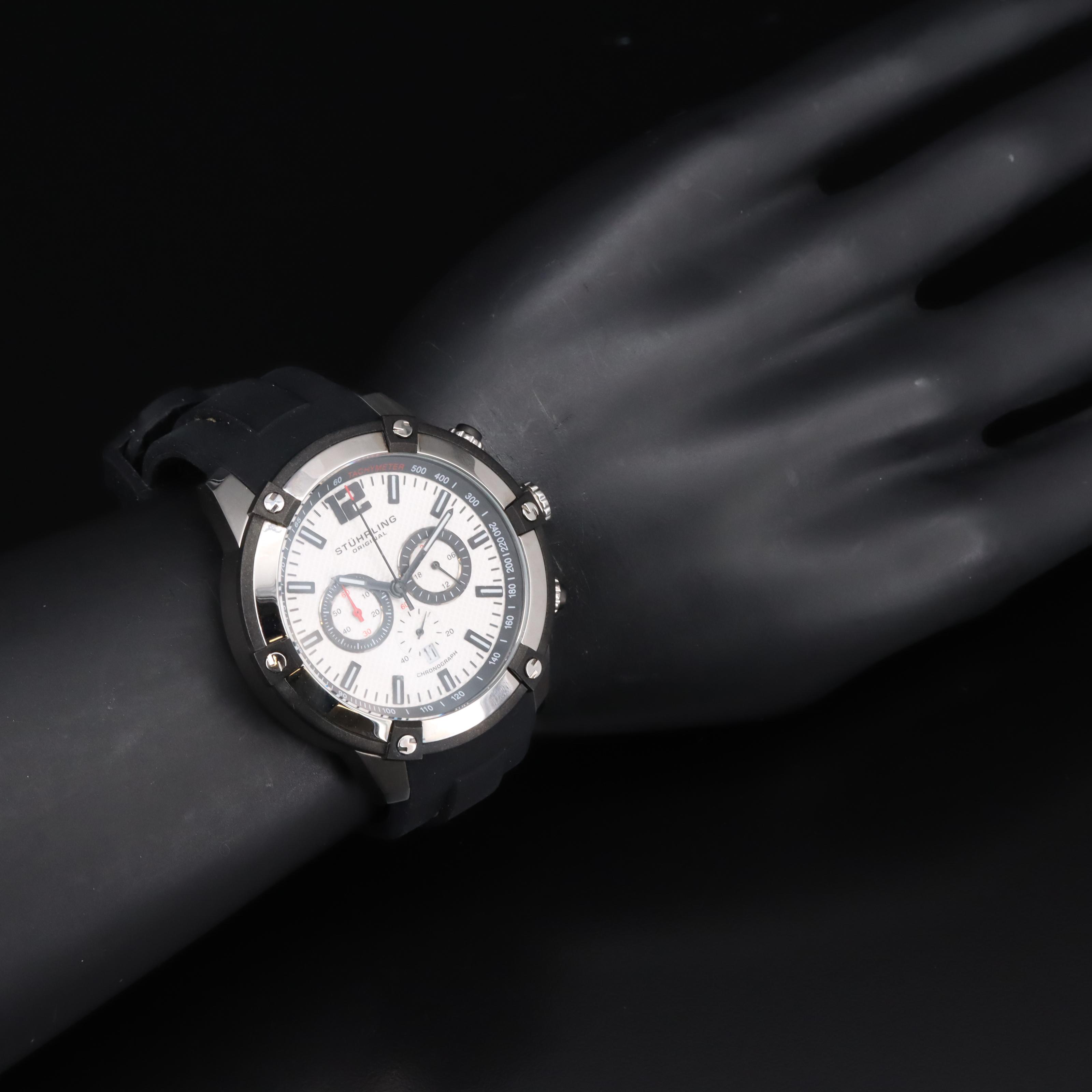 Stuhrling Original Quartz Chronograph Watch