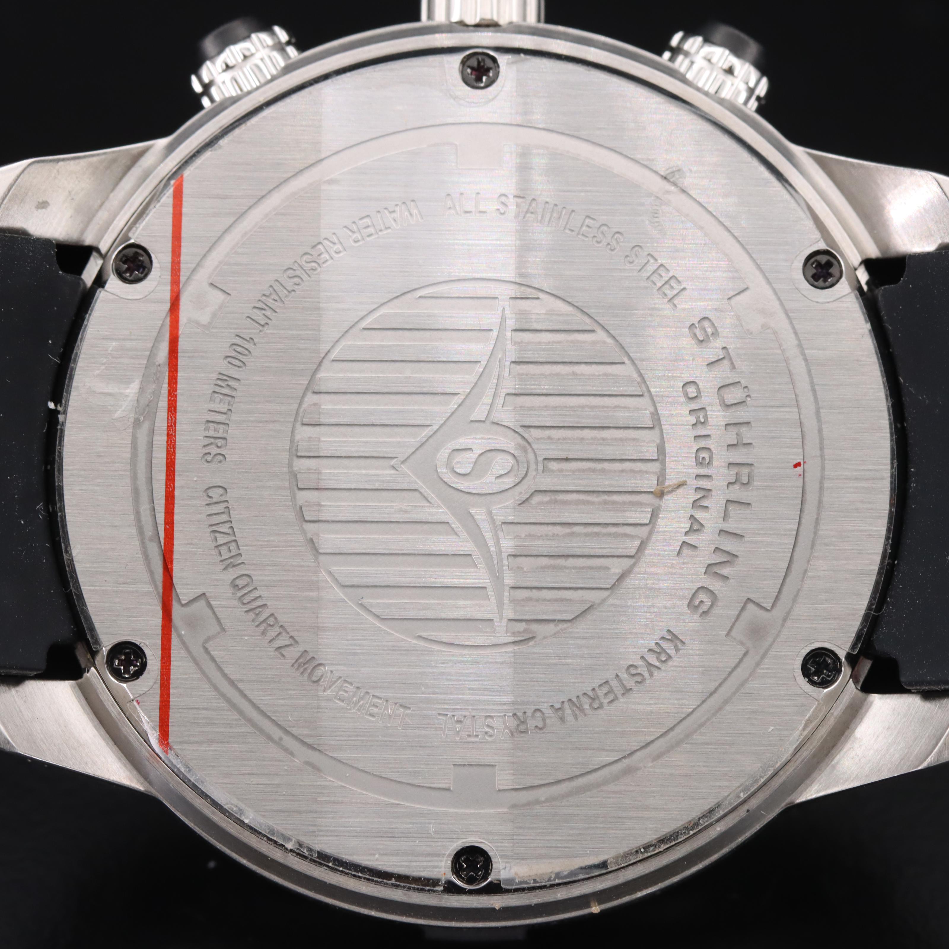 Stuhrling Original Quartz Chronograph Watch