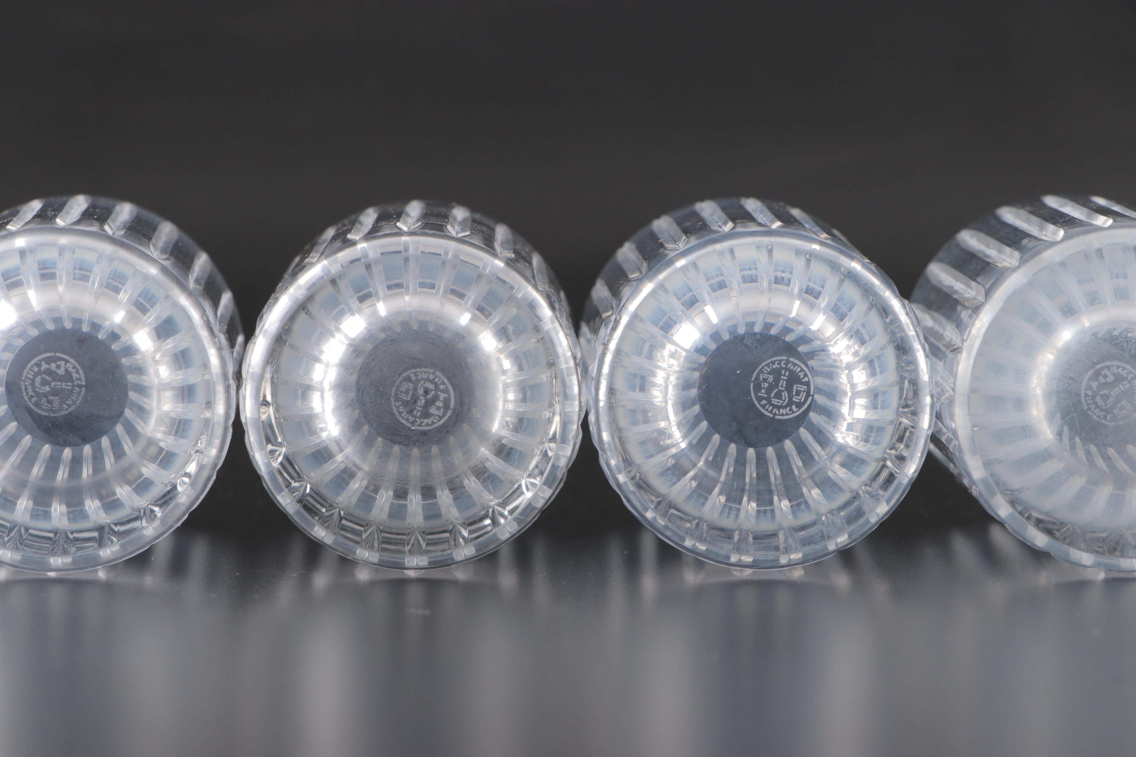 Baccarat Crystal "Harmonie" Old Fashioned and Highball Glasses