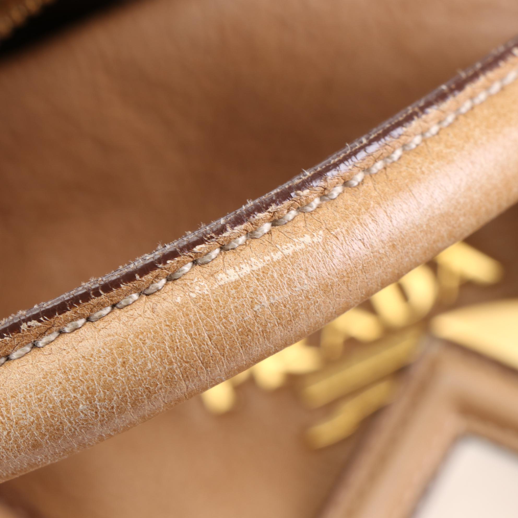 Prada Grained Leatheer Two-Way Satchel