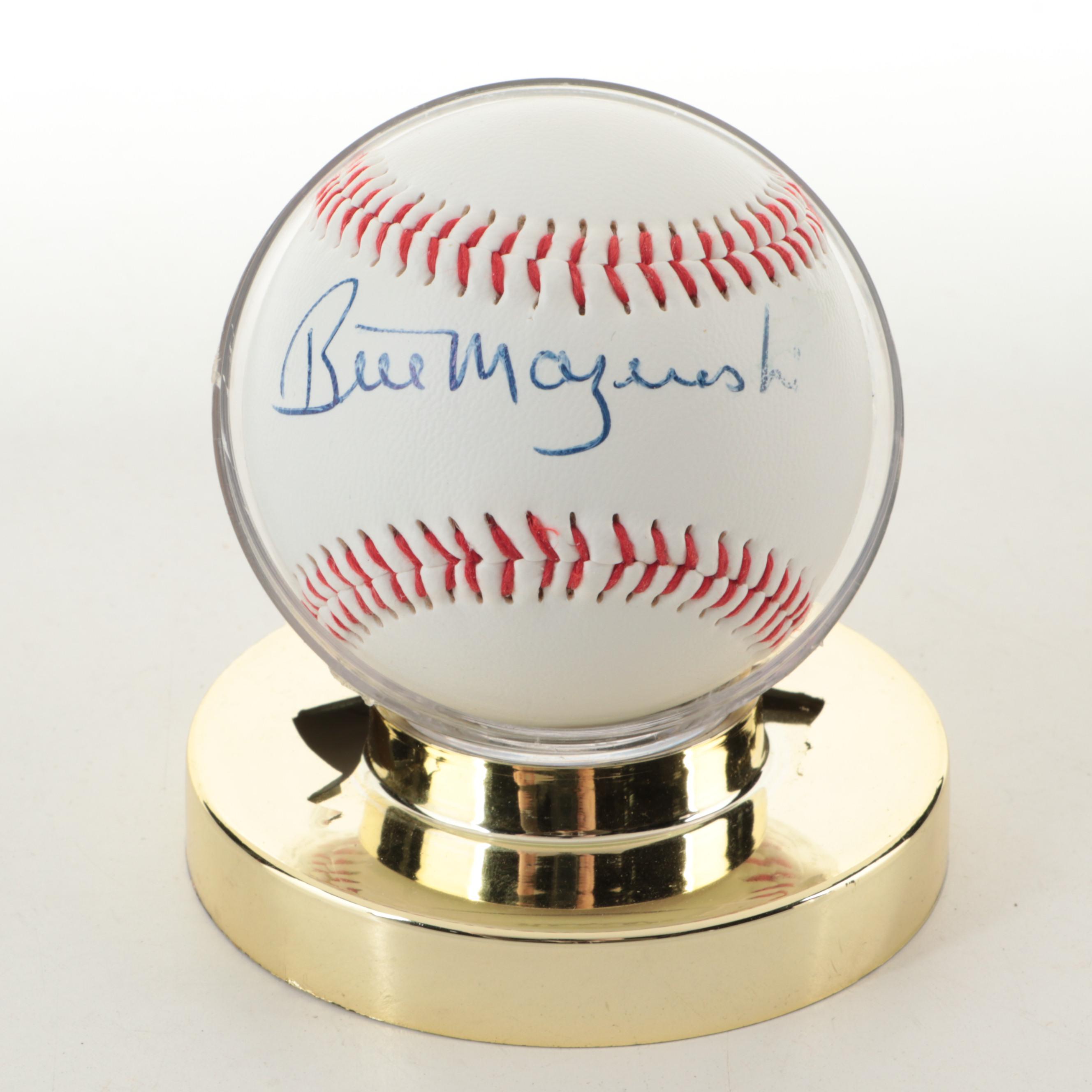 Pittsburgh Pirates Signed Baseballs, Poster, More with Mazeroski, Sanguillén