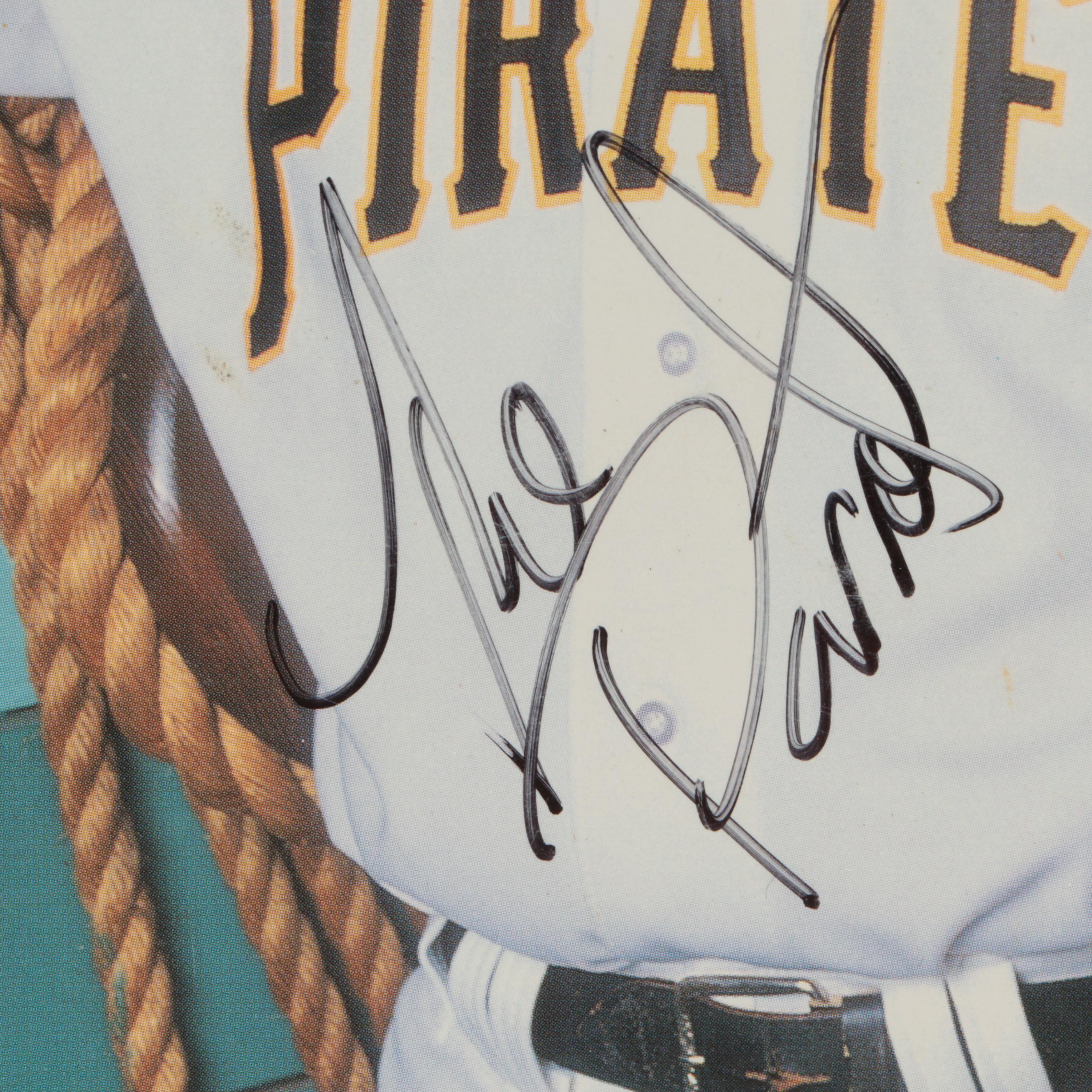 Pittsburgh Pirates Signed Baseballs, Poster, More with Mazeroski, Sanguillén