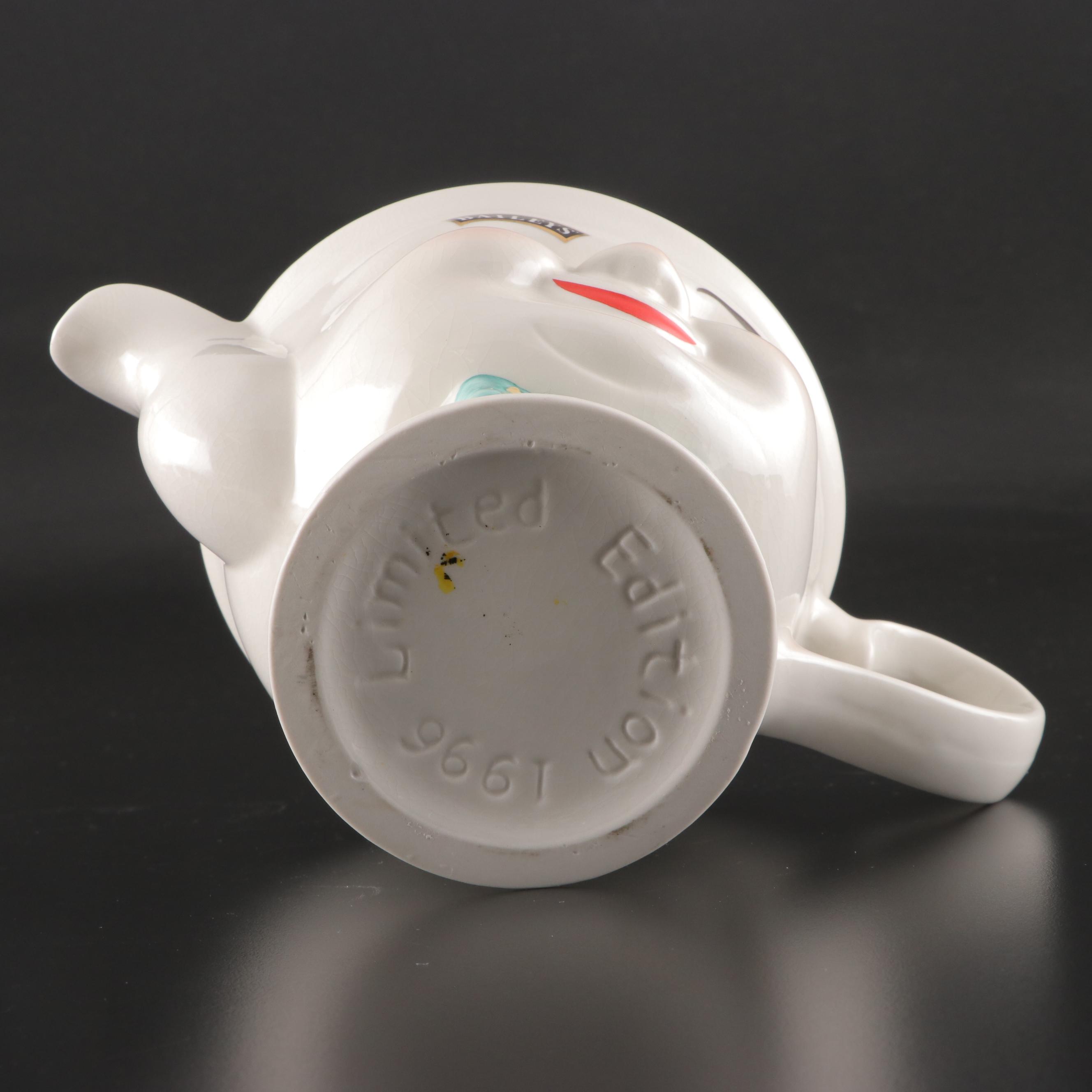 Bailey's Limited Edition Ceramic Face Coffee Set, 1996