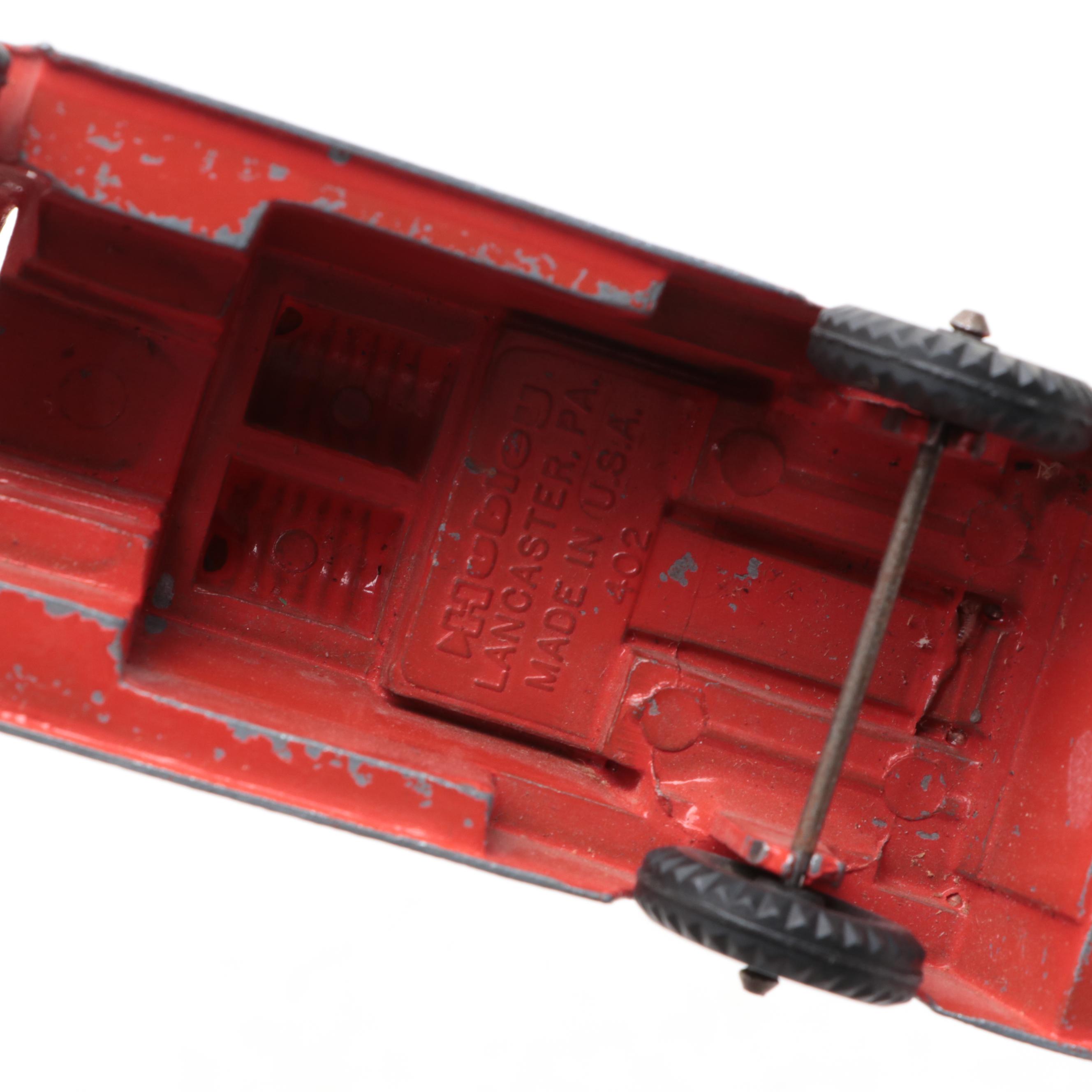 Manoil, Metal Masters, Hubley and Other Tin Litho Toy Cars, Early to Mid-20th C.