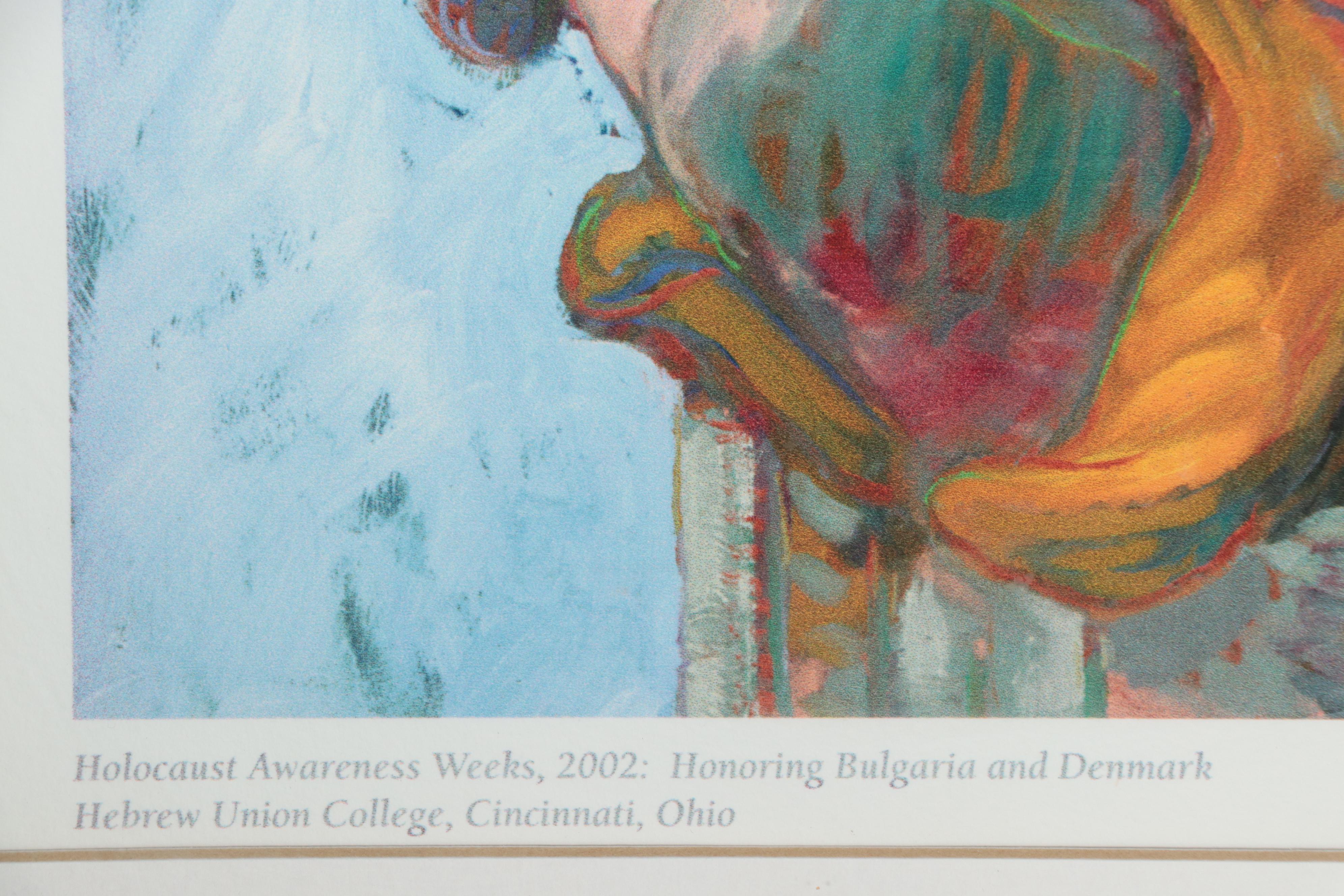 Giclée of Figure Holding Book