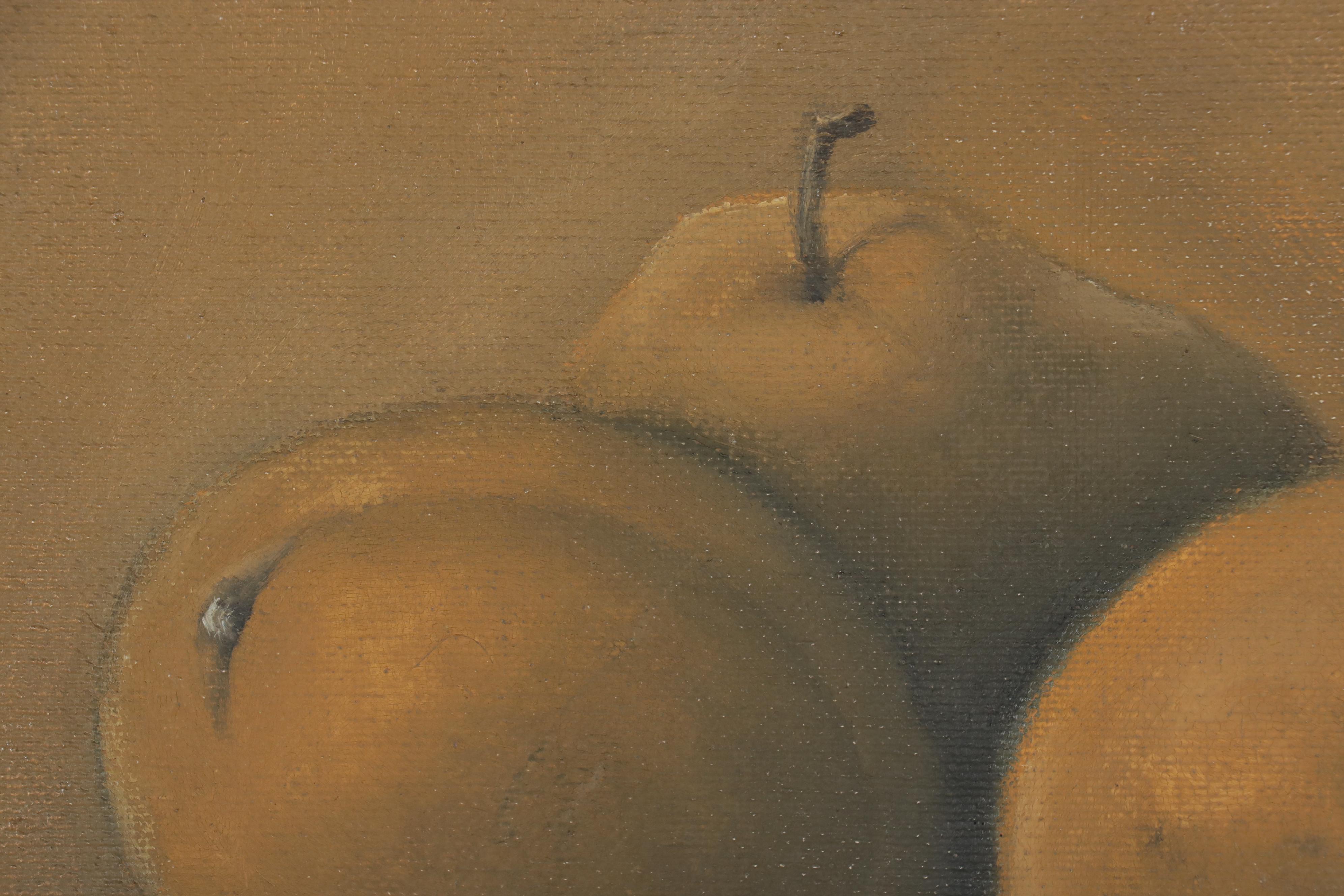 Still Life Oil Painting of Fruit, 1996