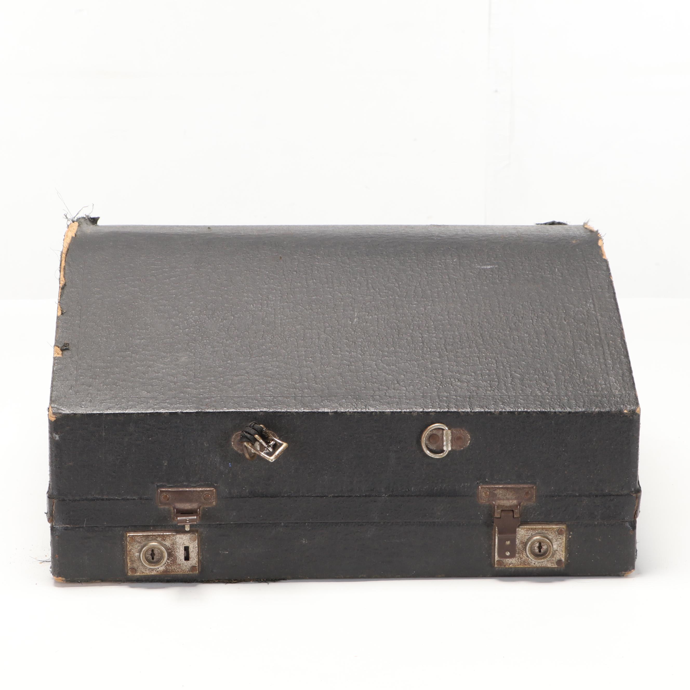 Hohner "Tiber" Keyboard Accordion With Case, Mid-20th Century