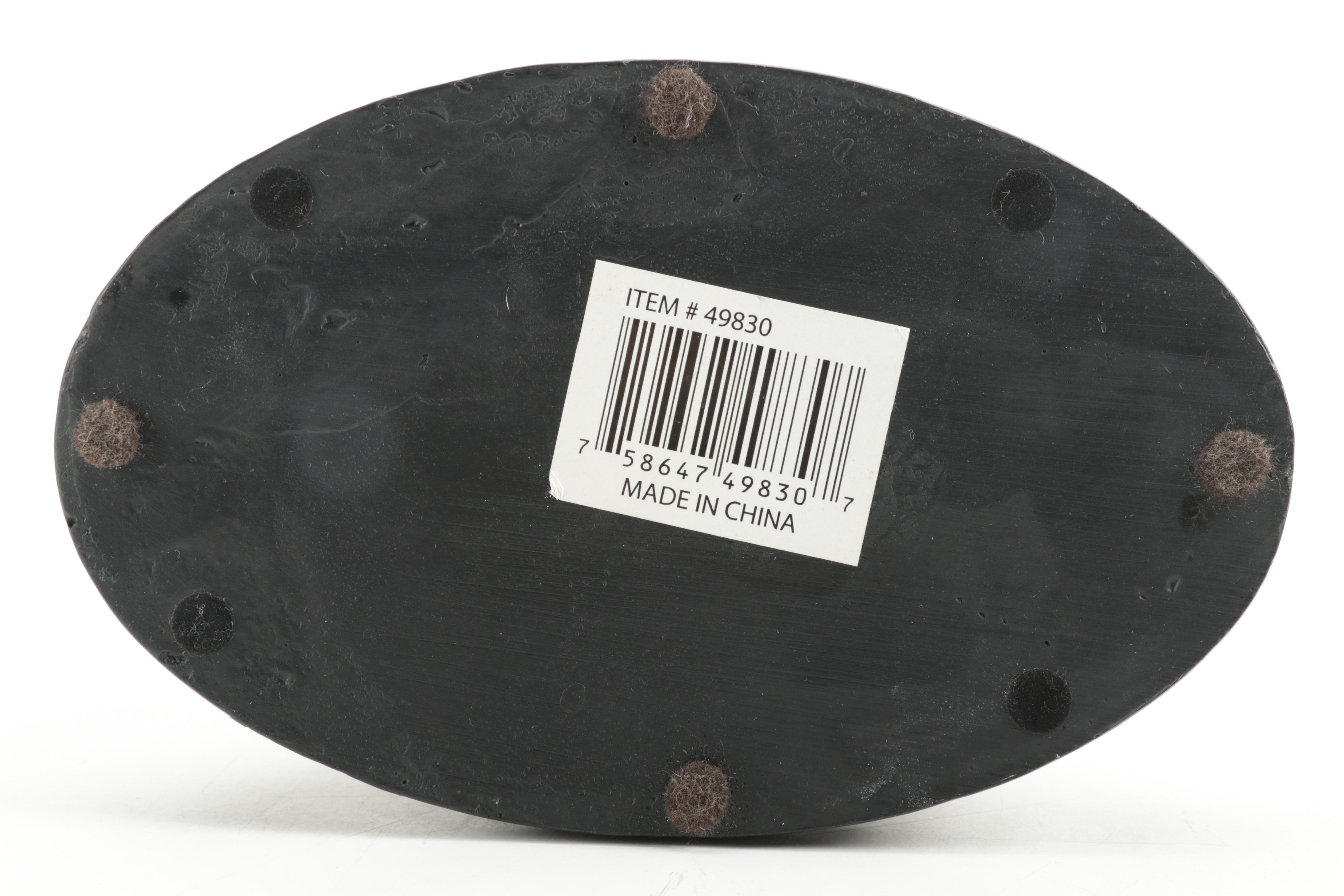 Bronze Finished Resin Figure of Golfer