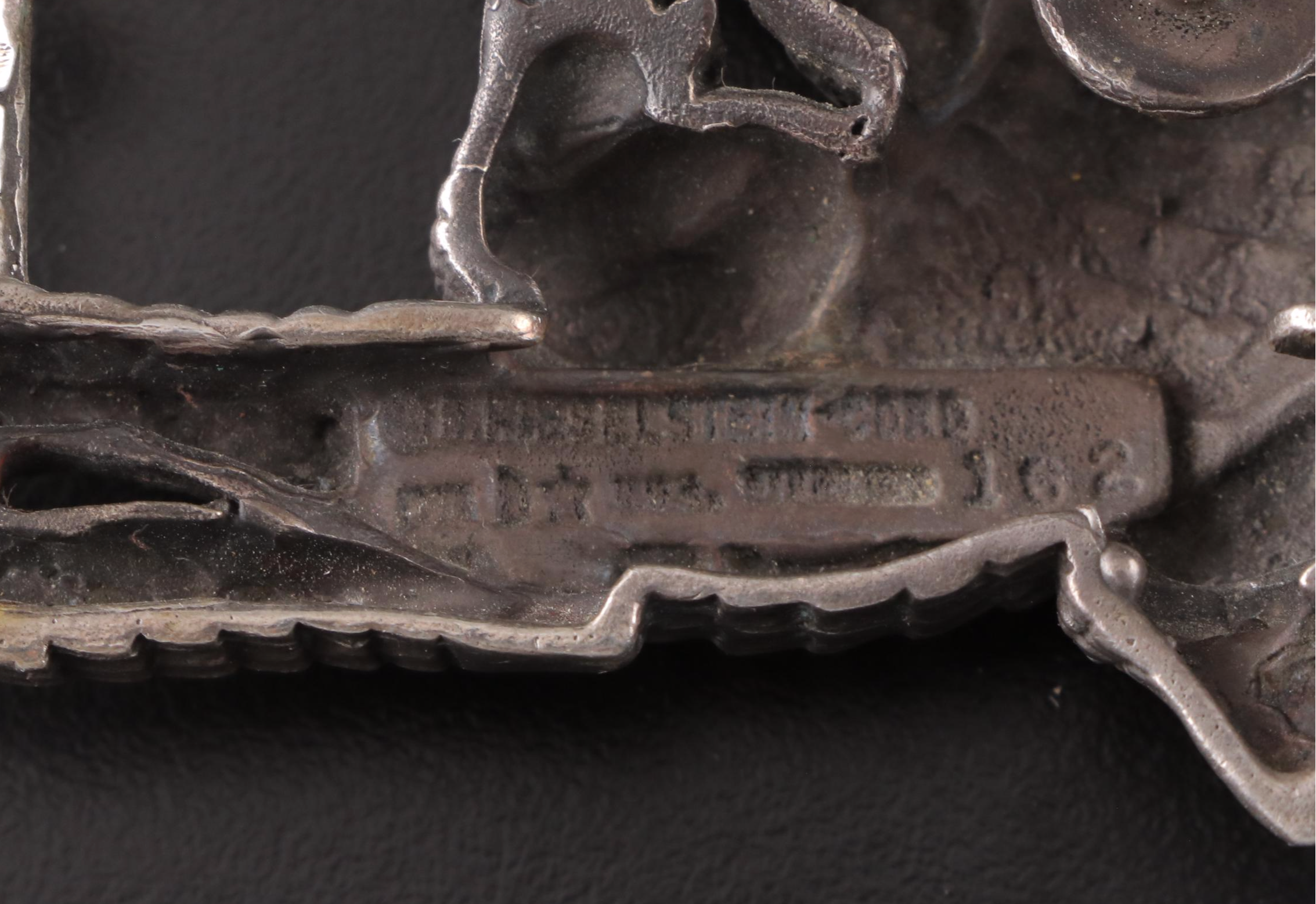 Barry Kieselstein-Cord Sterling Silver Alligator Small Belt Buckle