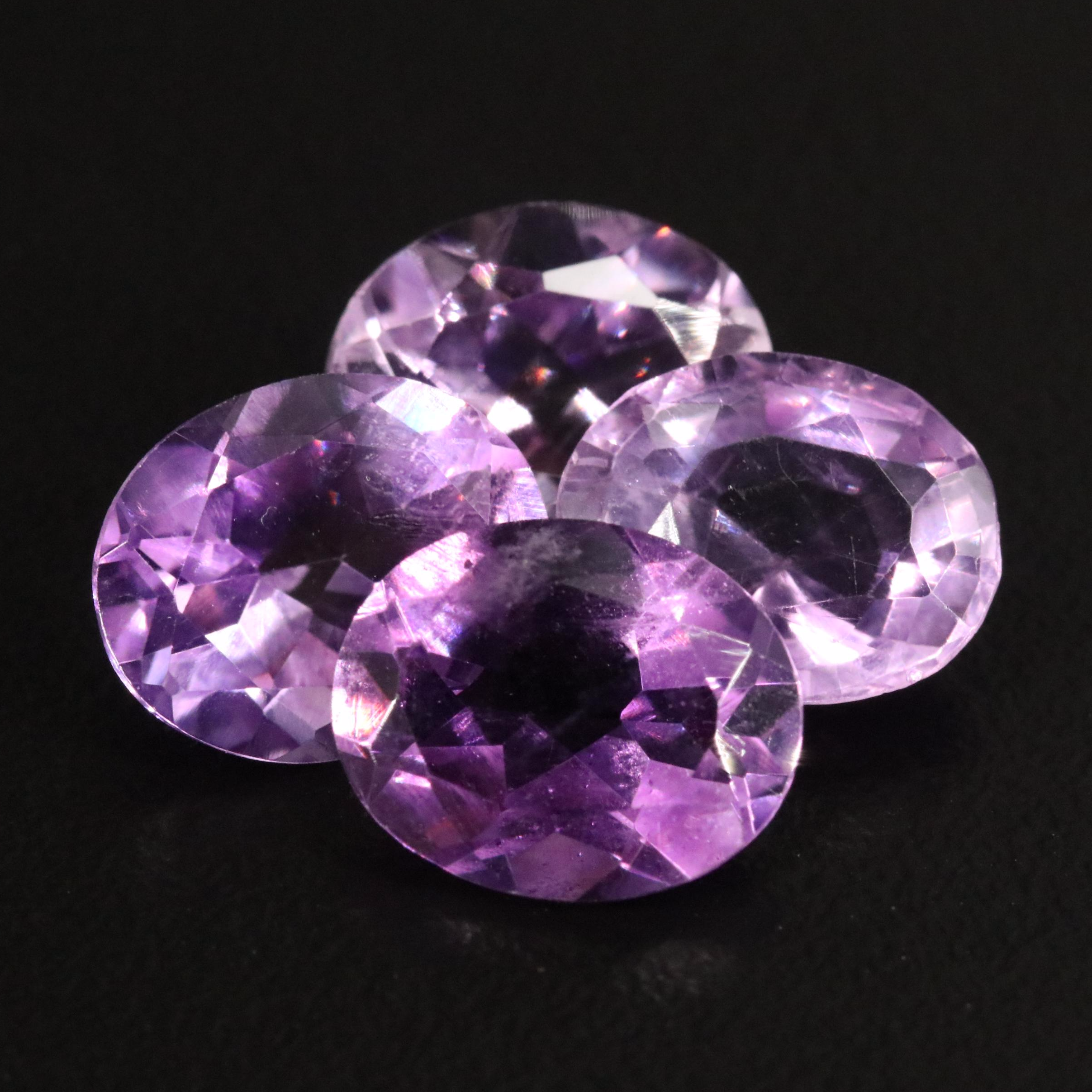 Loose 12.58 CTW Amethyst Lot