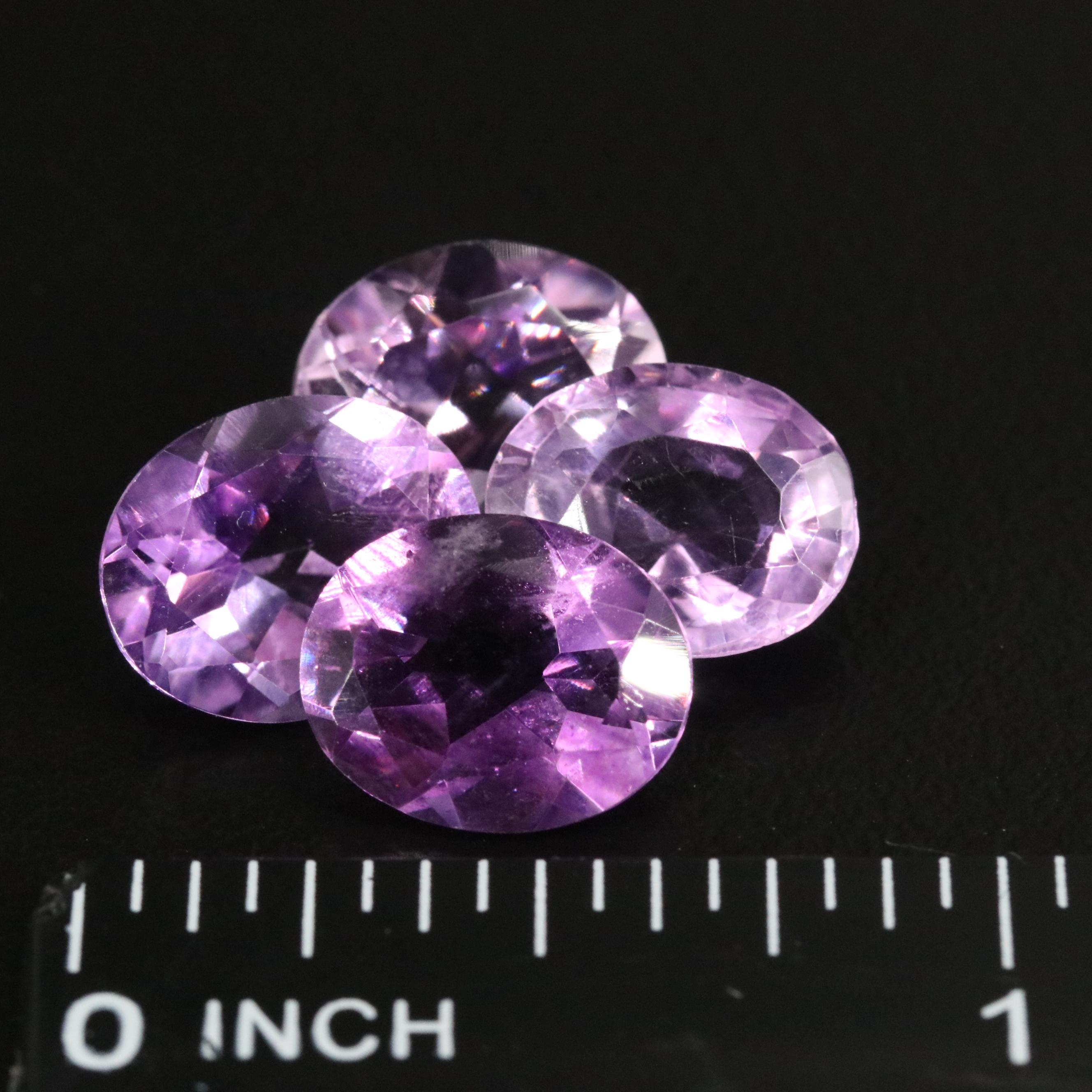 Loose 12.58 CTW Amethyst Lot