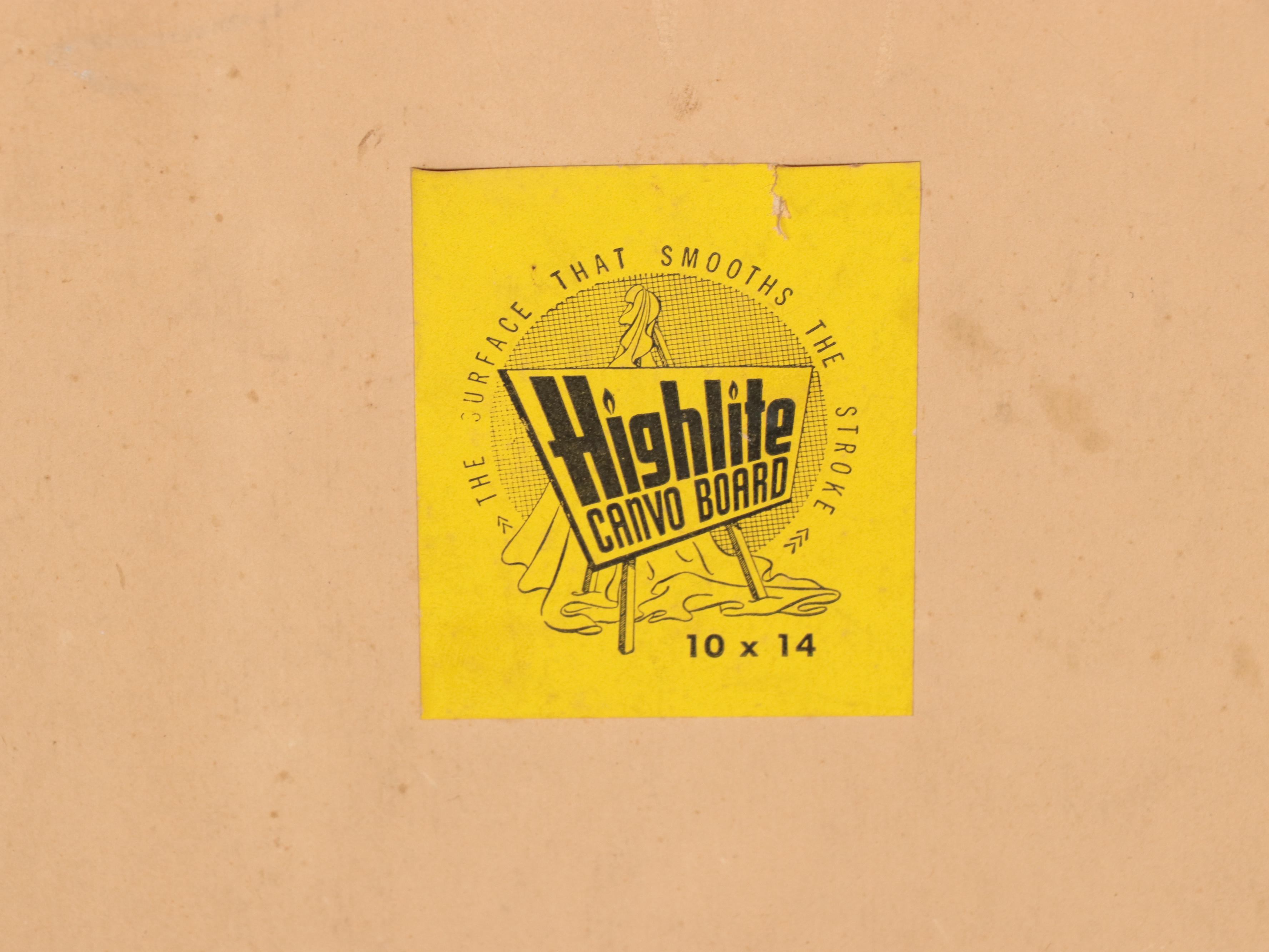 Oil Painting of Village Landscape