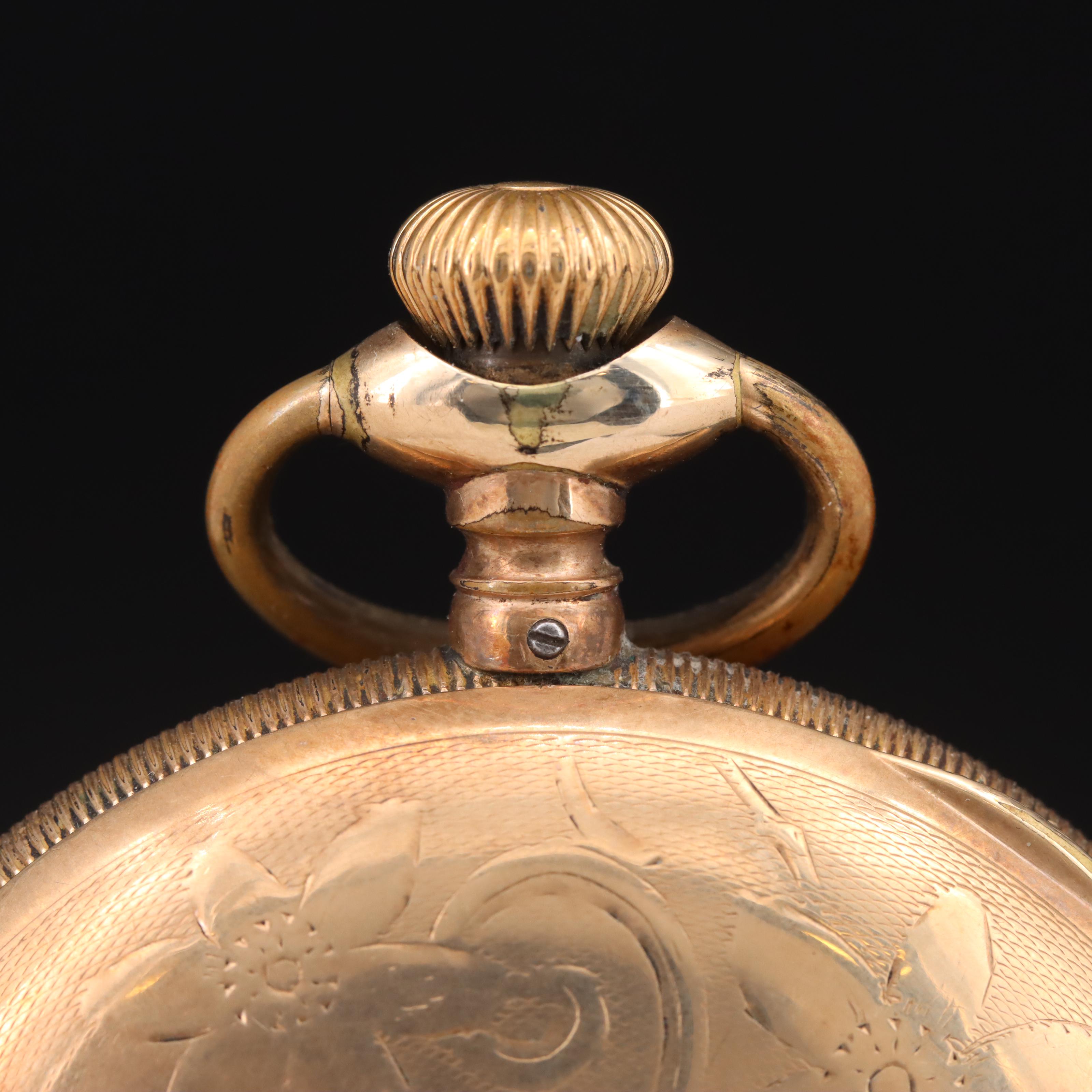 1897 Elgin Hunter Case Pocket Watch