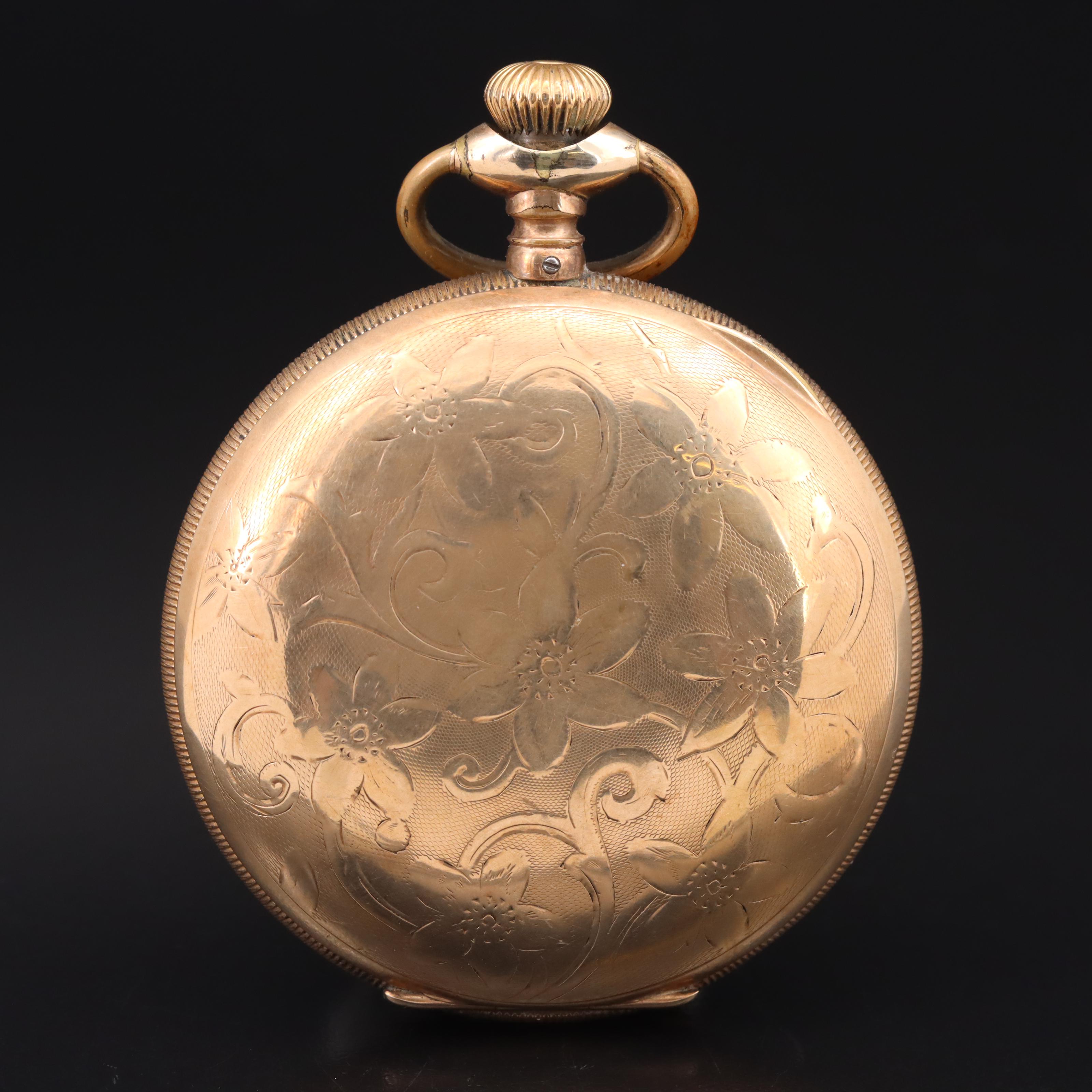 1897 Elgin Hunter Case Pocket Watch