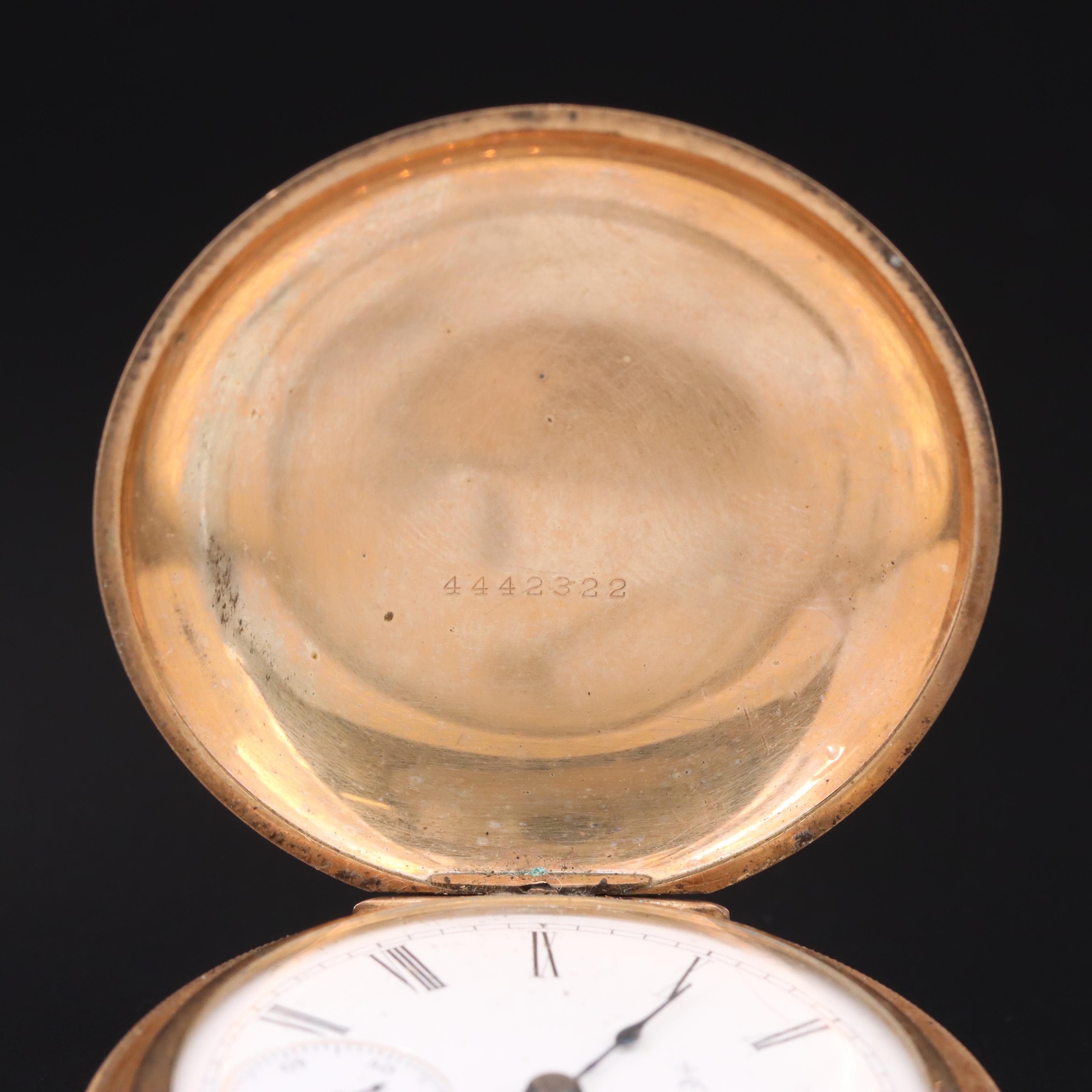 1897 Elgin Hunter Case Pocket Watch
