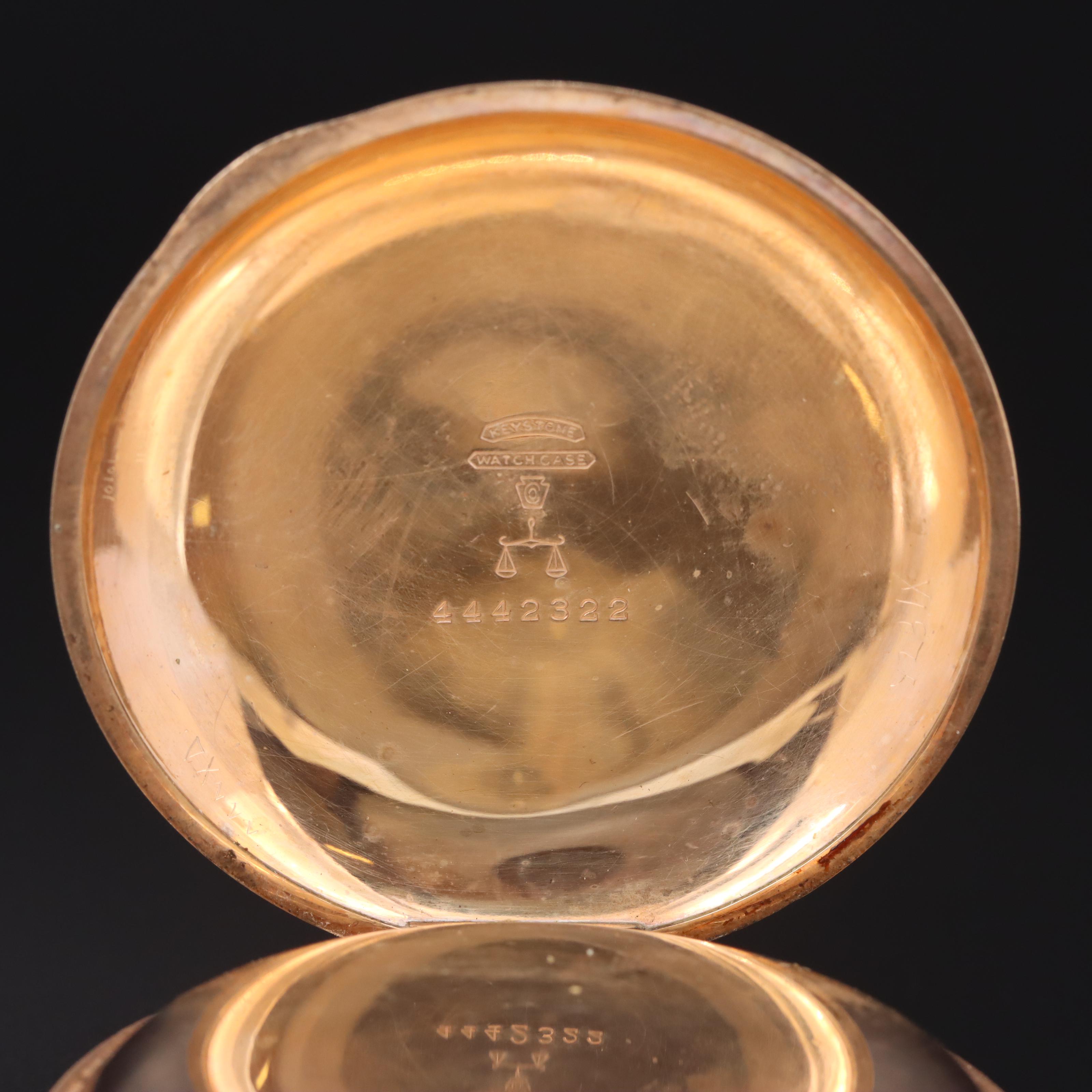 1897 Elgin Hunter Case Pocket Watch