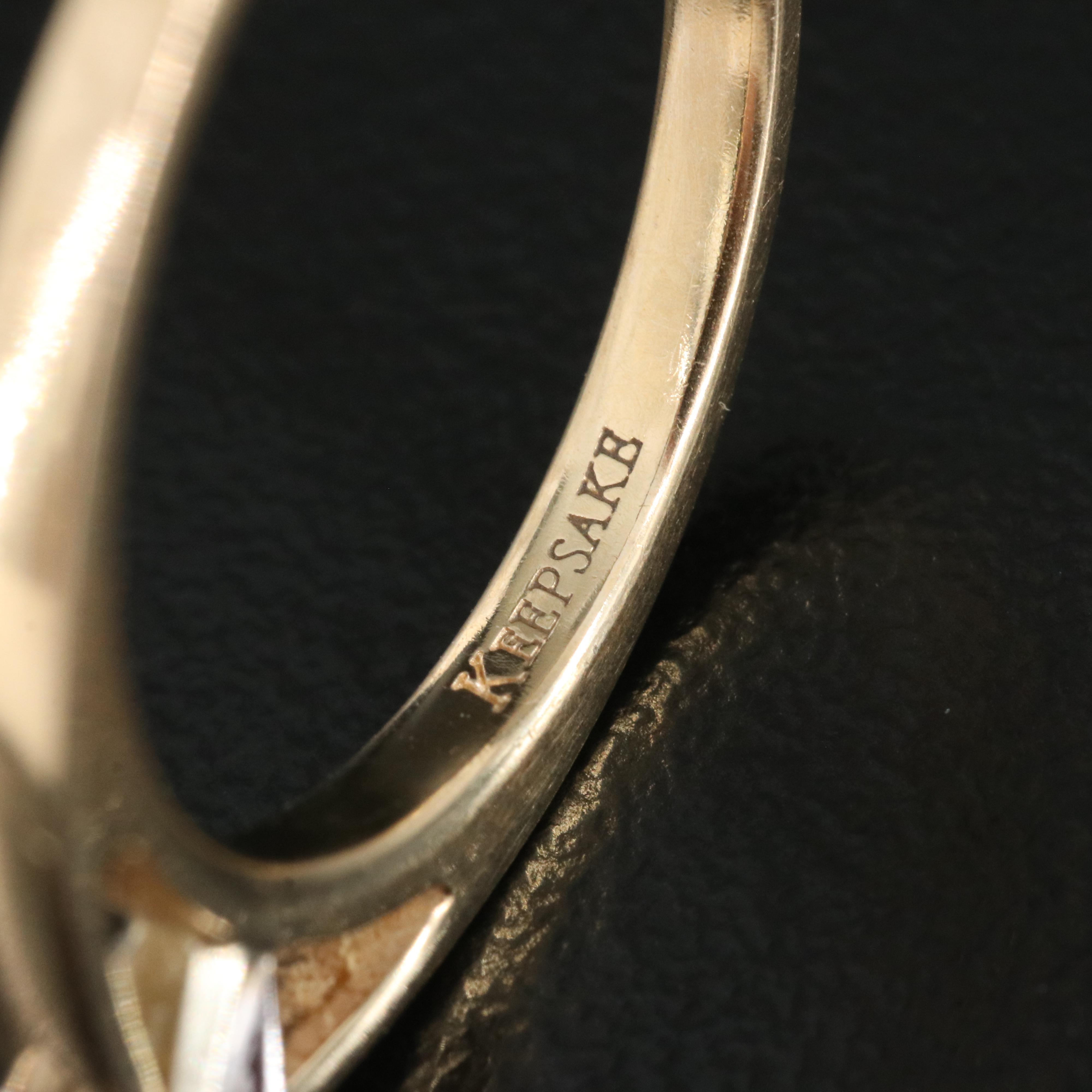 14K 0.23 CT Diamond Solitaire Ring