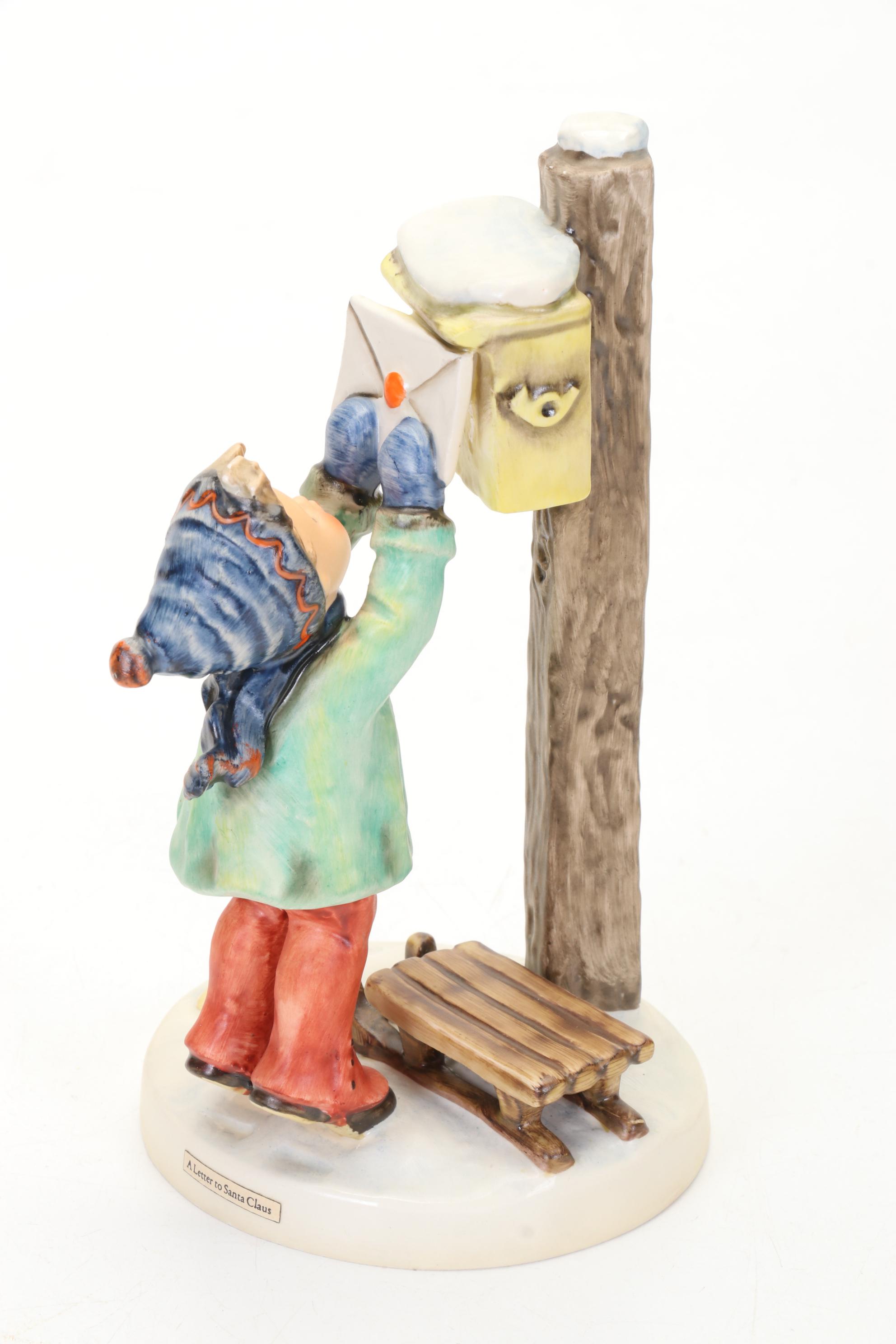 Goebel Hummel Porcelain Figurines and Christmas Collector Plates, Late 20th C.