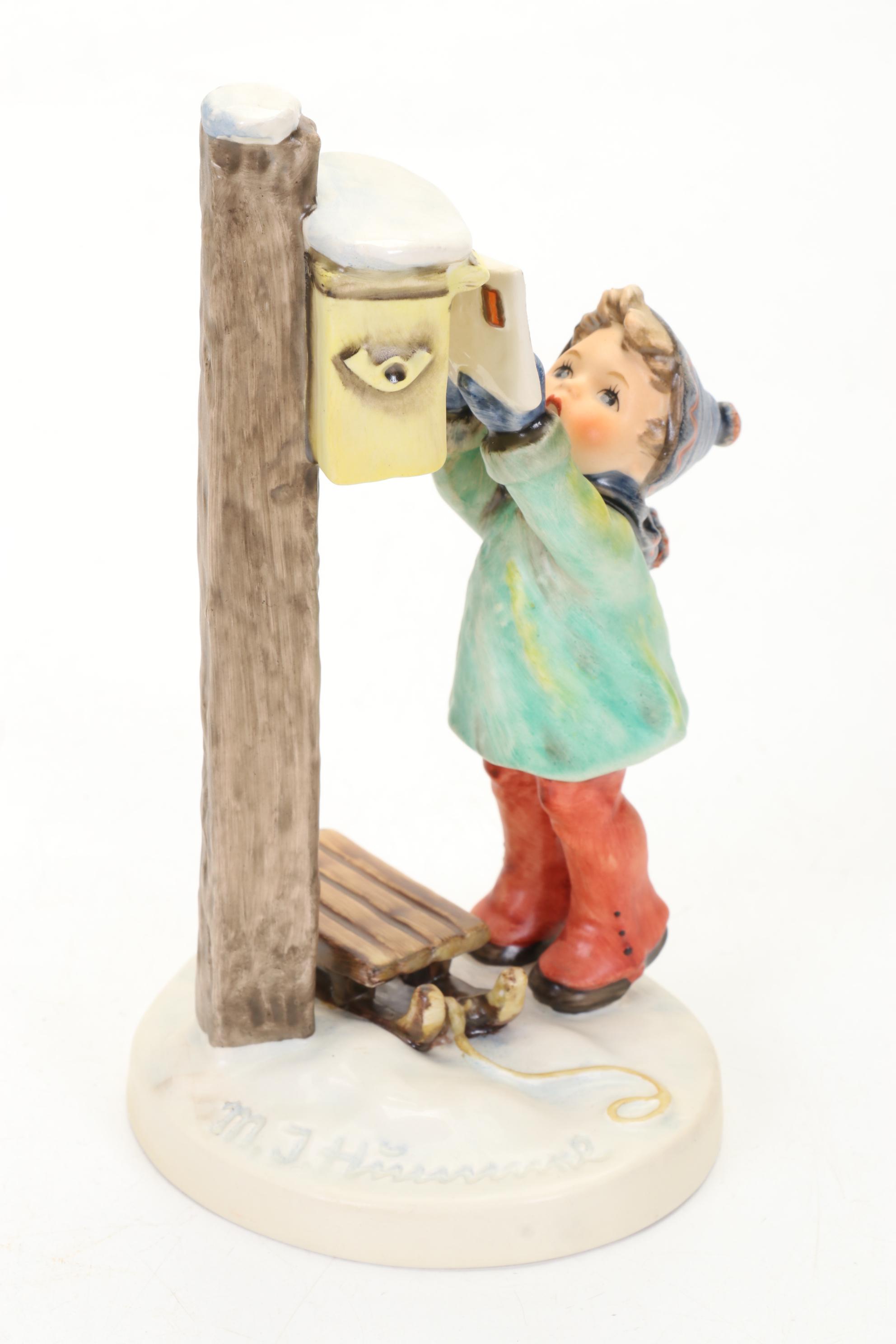 Goebel Hummel Porcelain Figurines and Christmas Collector Plates, Late 20th C.