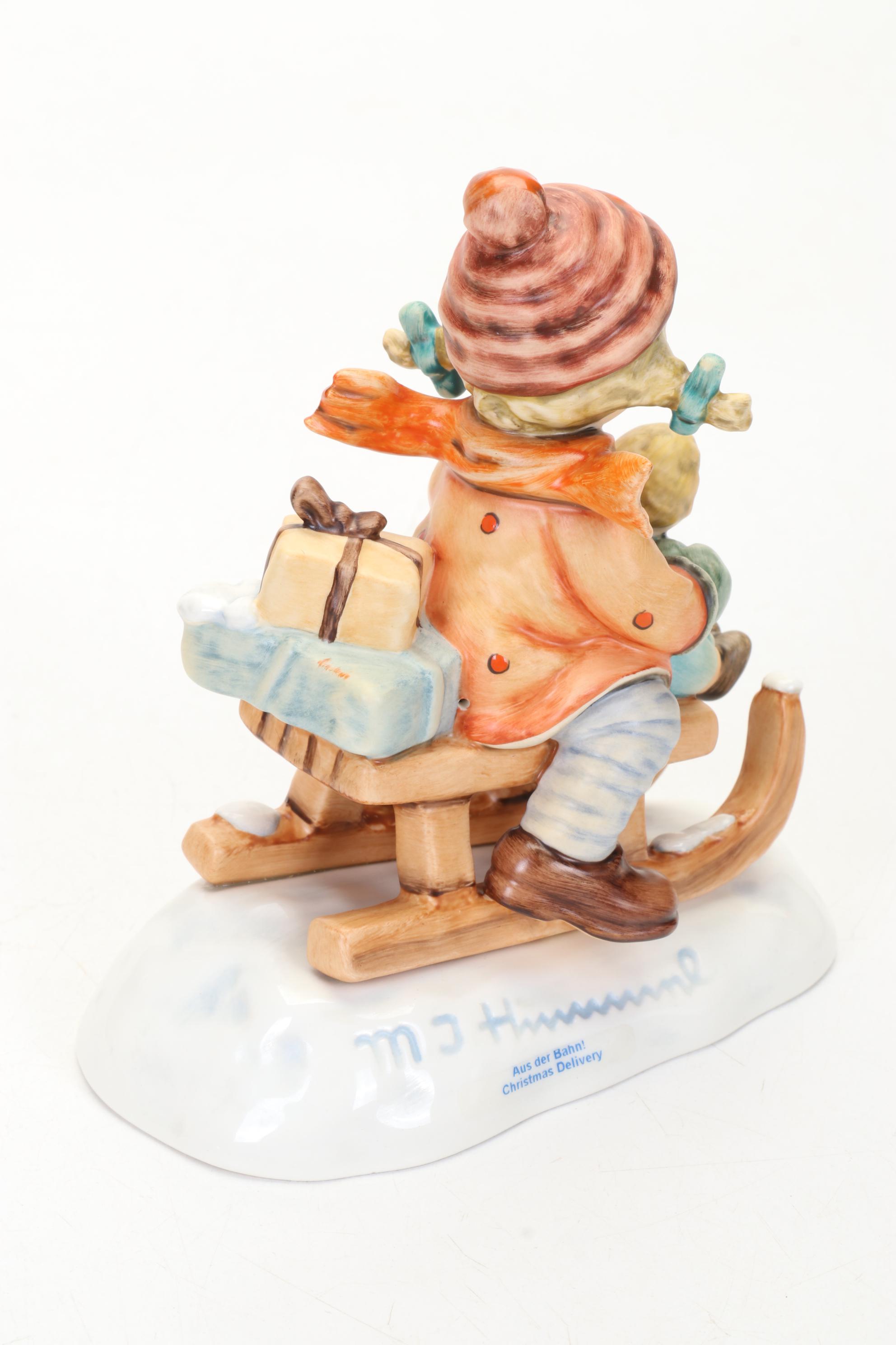 Goebel Hummel Porcelain Figurines and Christmas Collector Plates, Late 20th C.