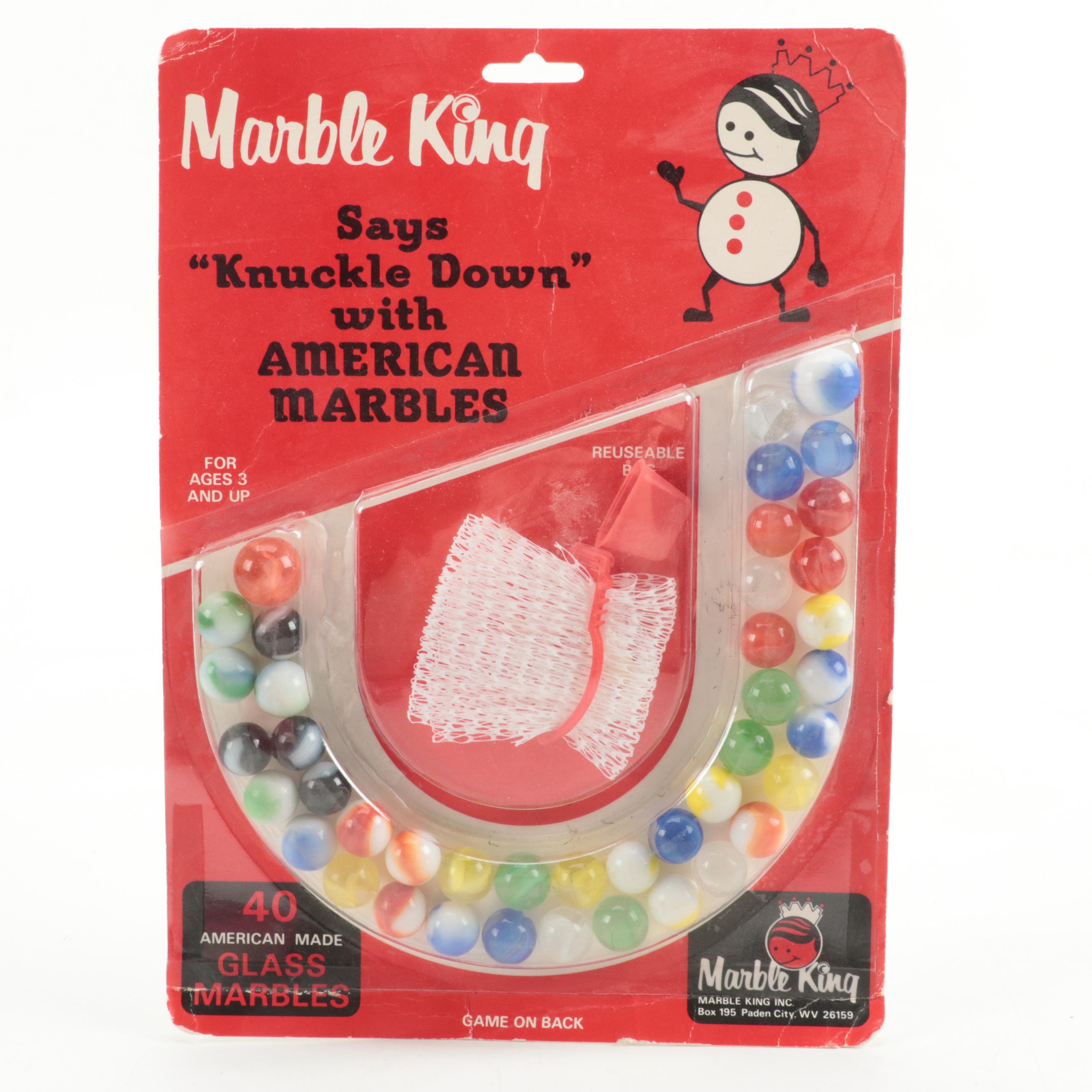 Marble King, Master Glass and Other Marbles, Marble Roll Game and Slinky