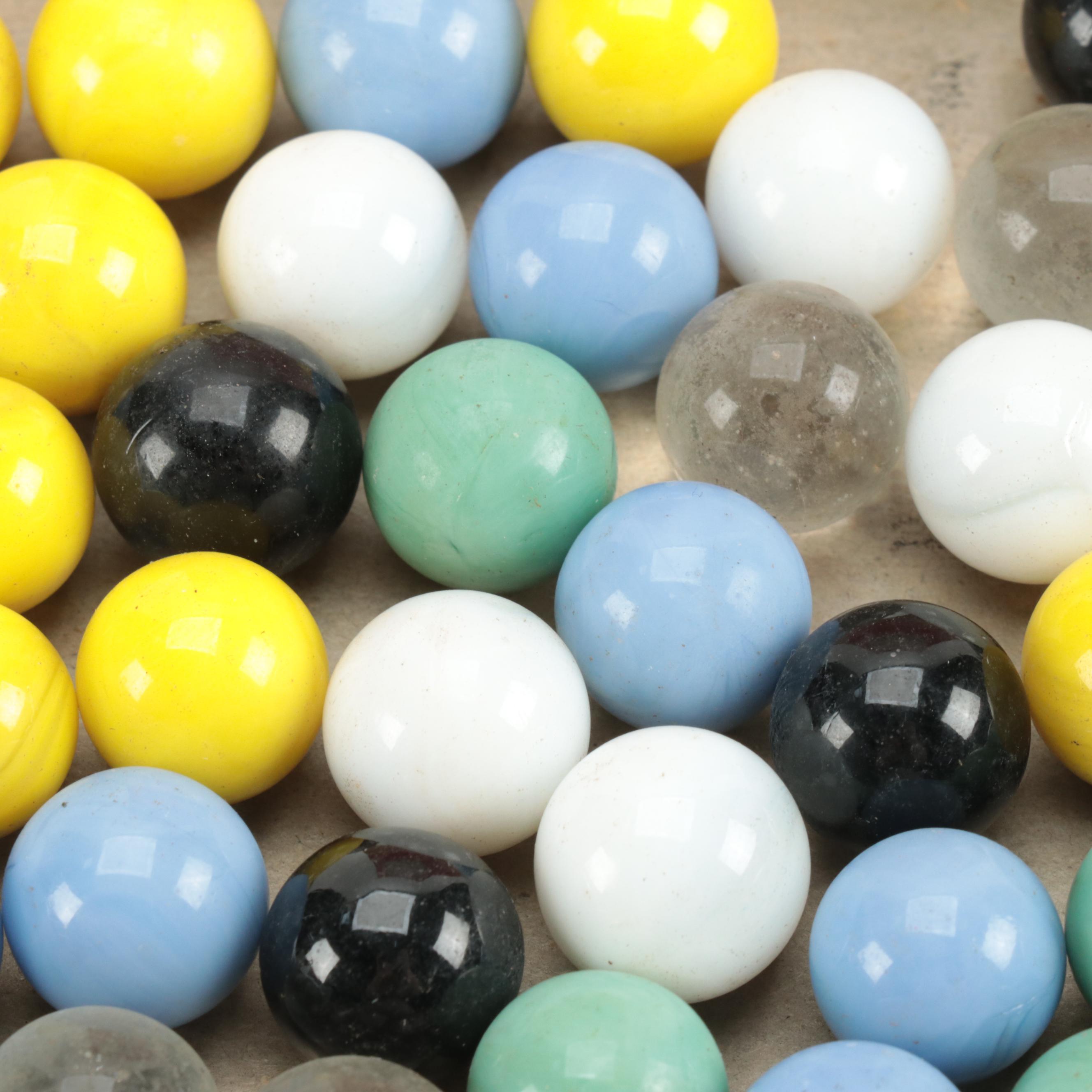 Marble King, Master Glass and Other Marbles, Marble Roll Game and Slinky