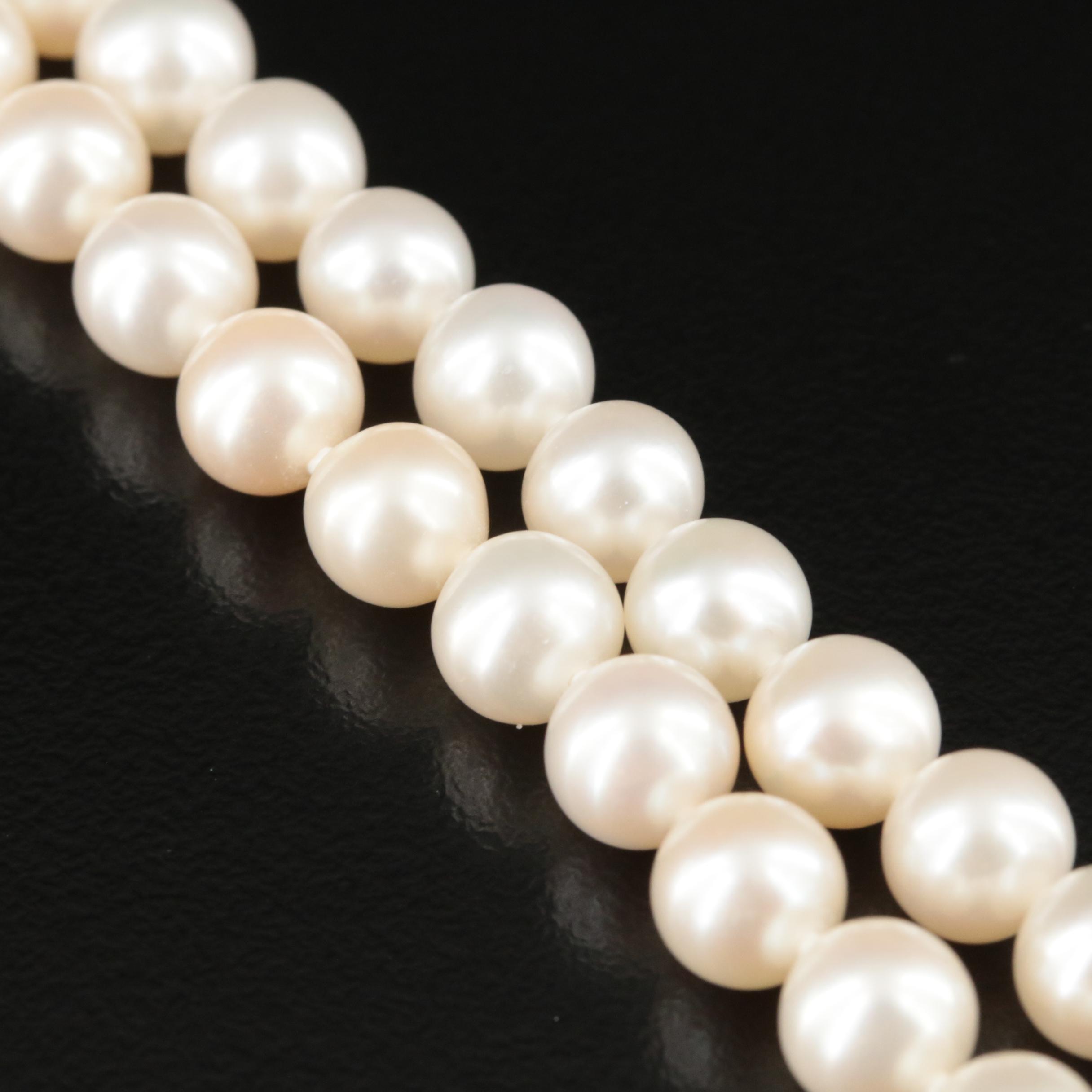 Sea Magic by Mikimoto Pearl Necklace with 14K Clasp
