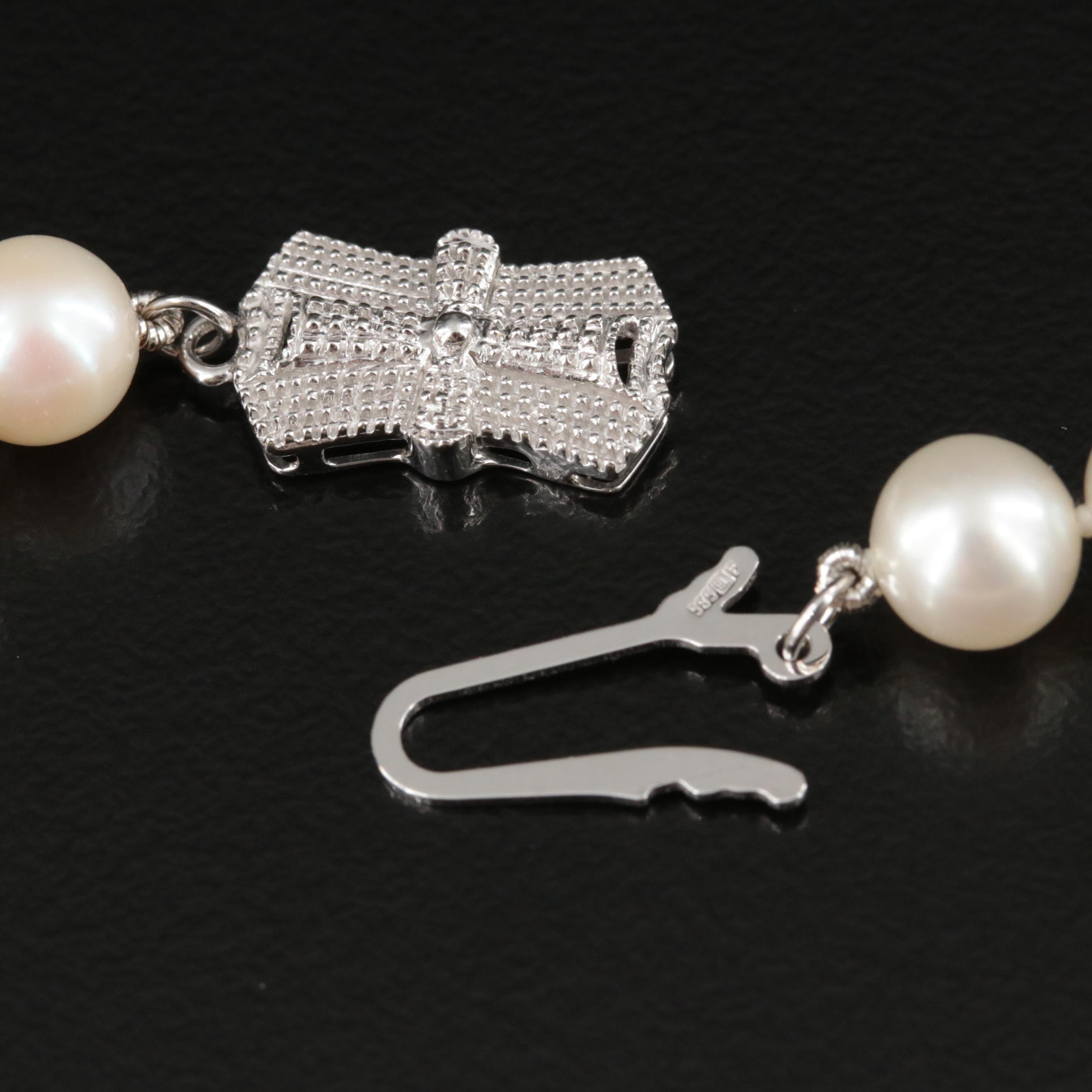 Sea Magic by Mikimoto Pearl Necklace with 14K Clasp