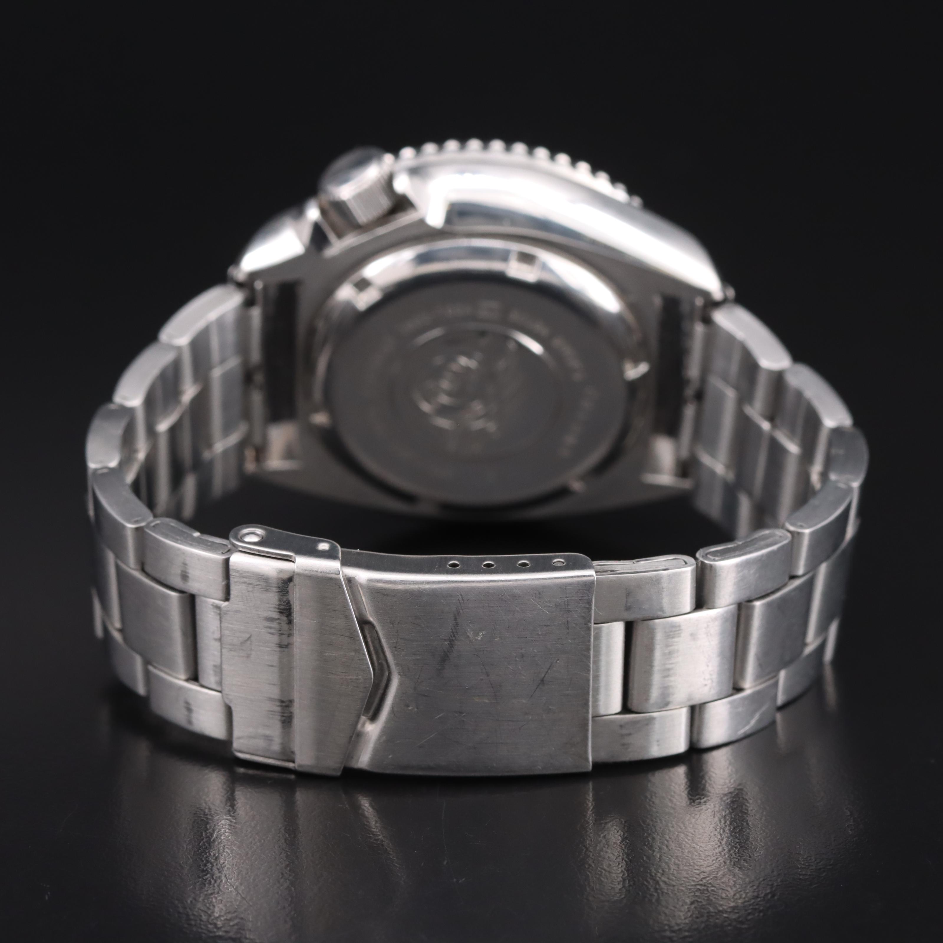 Vintage Seiko Diver 7001 Stainless Steel Watch