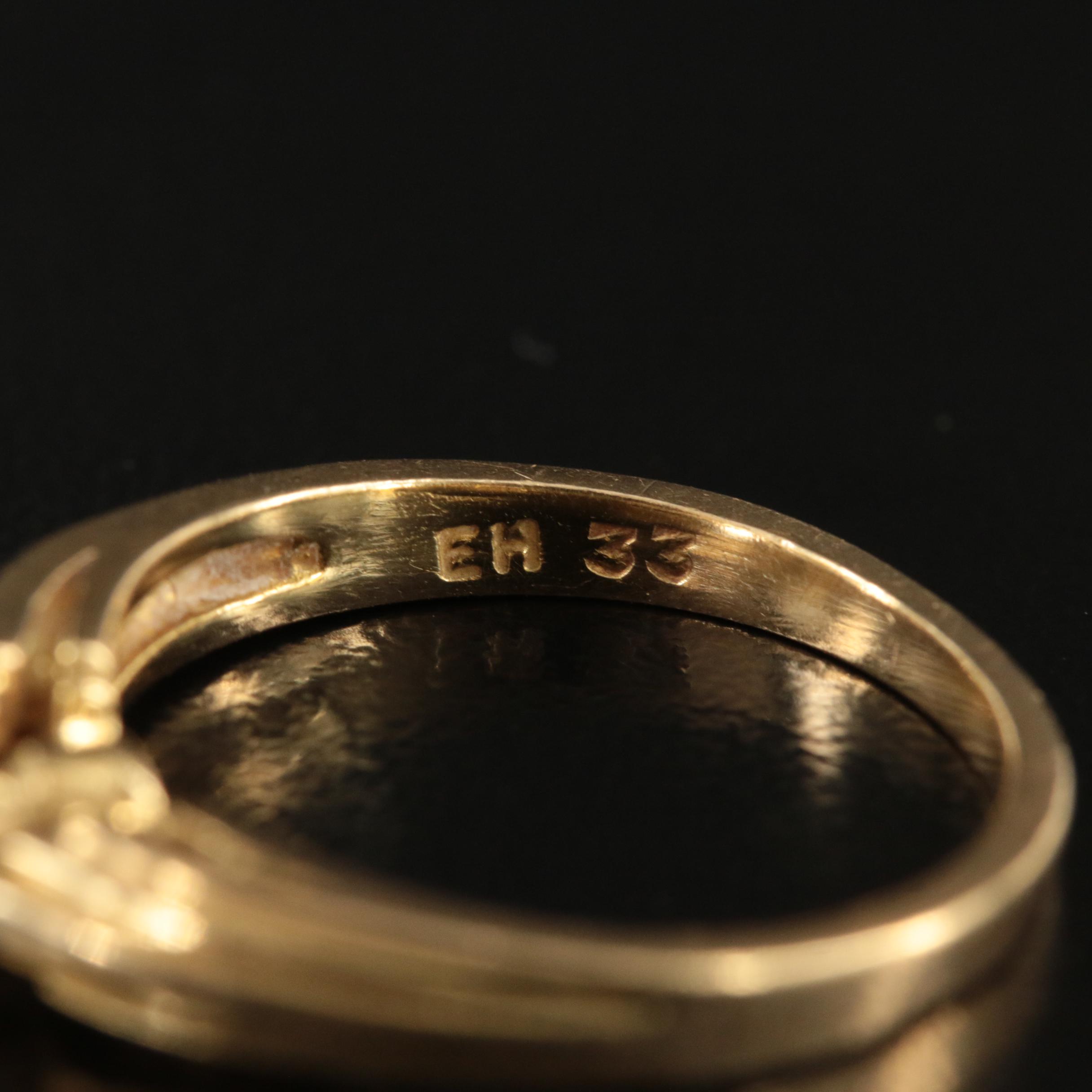 18K 0.30 CT Diamond Ring