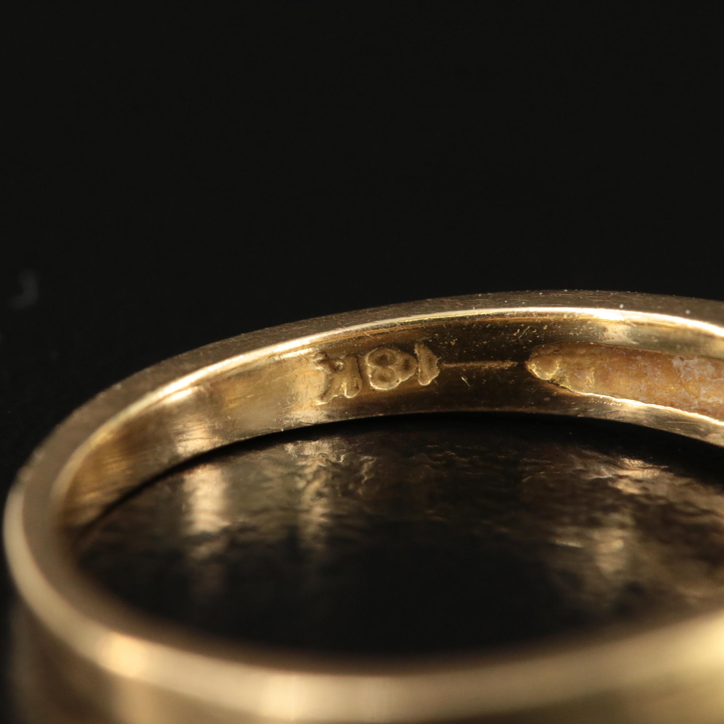 18K 0.30 CT Diamond Ring