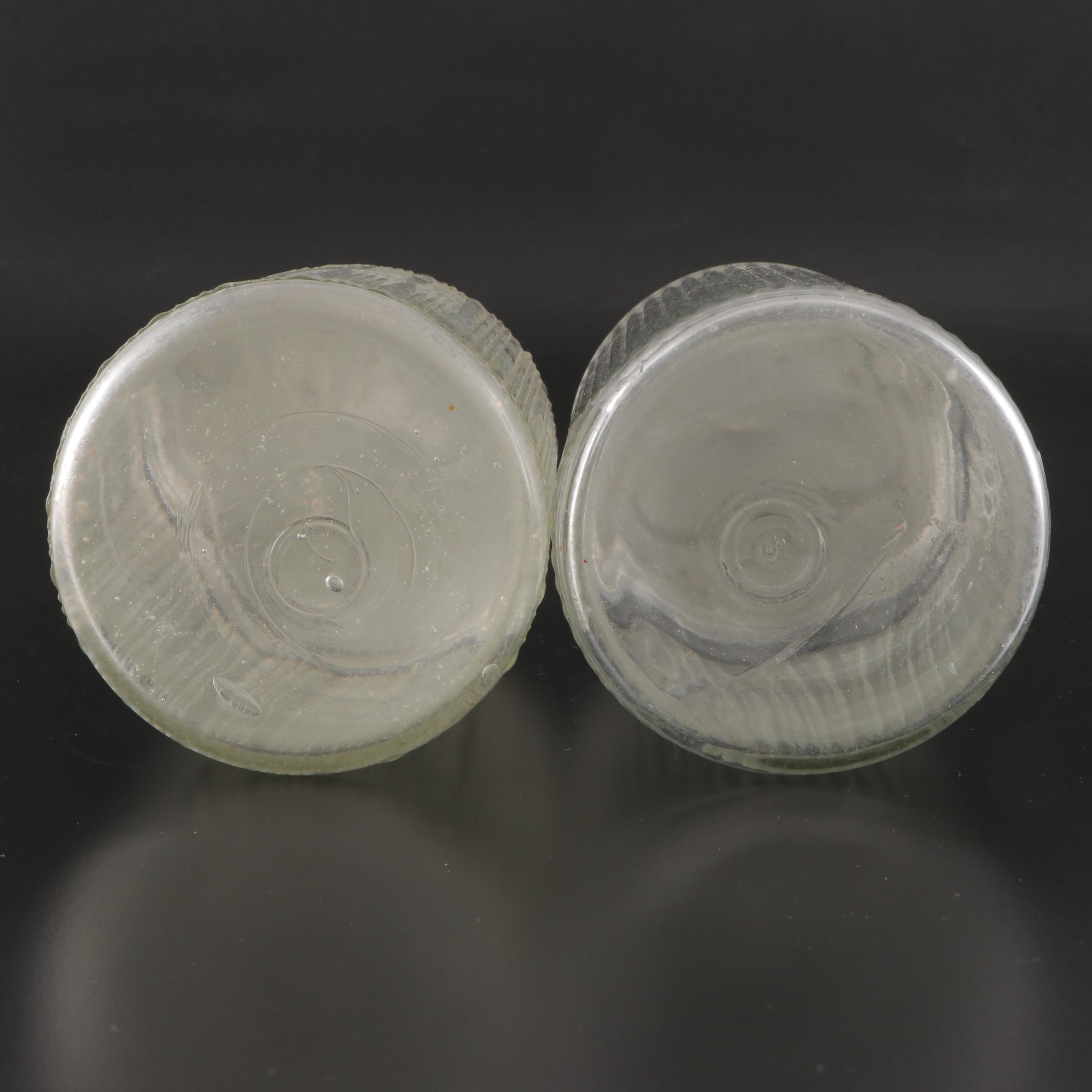 Sneath Glass Kitchen Canisters, Early to Mid-20th Century